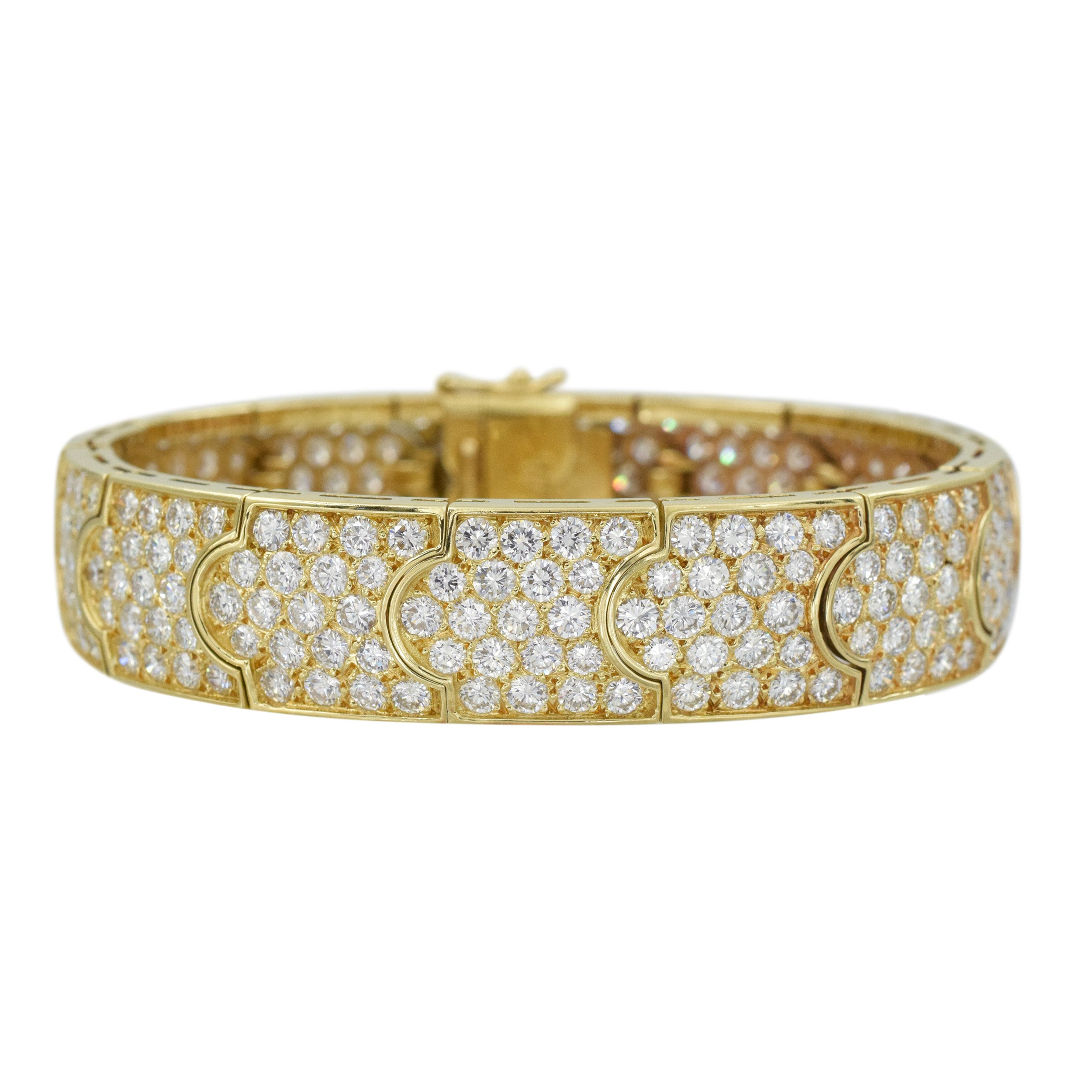 Diamond and Gold Bracelet