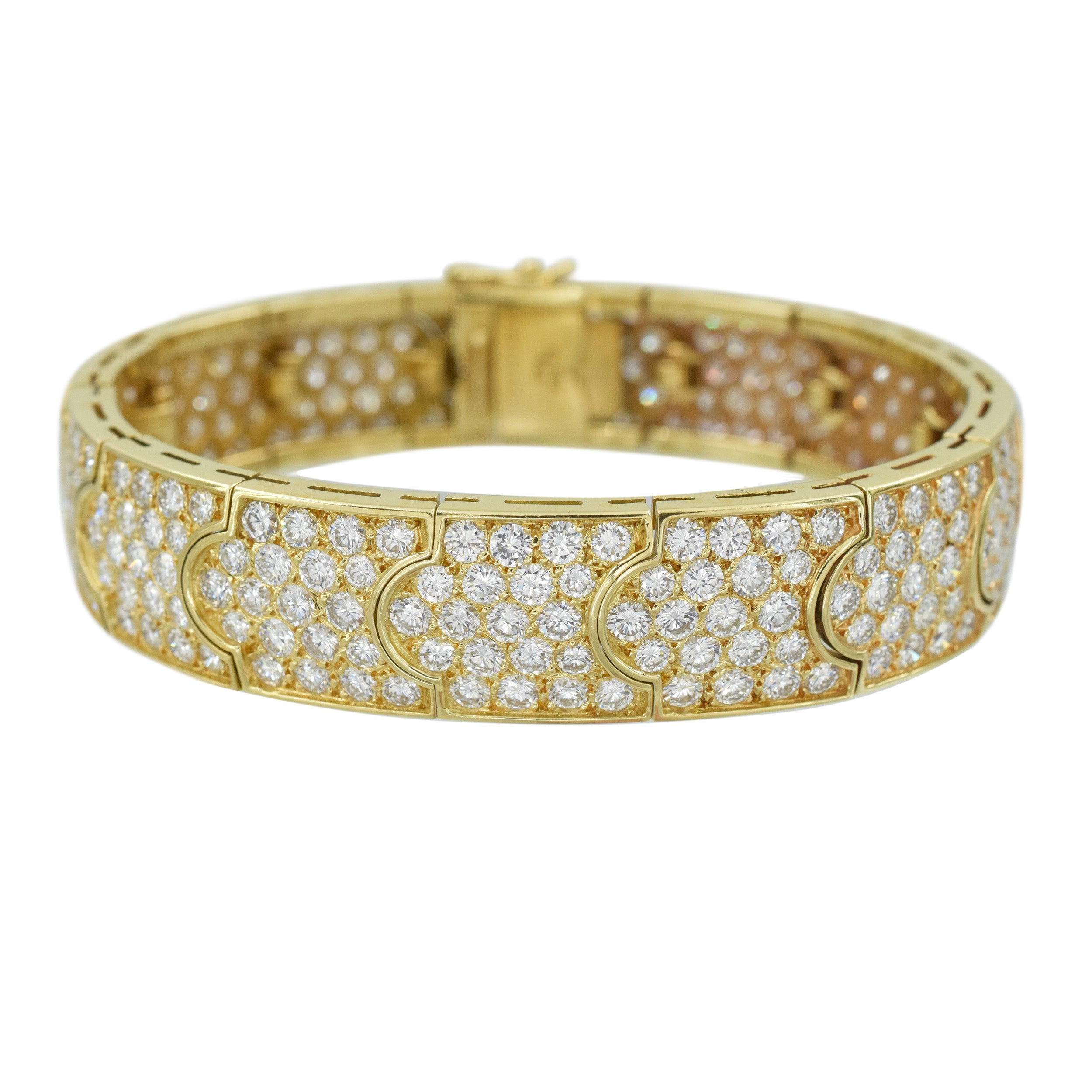 Diamond and Gold Bracelet