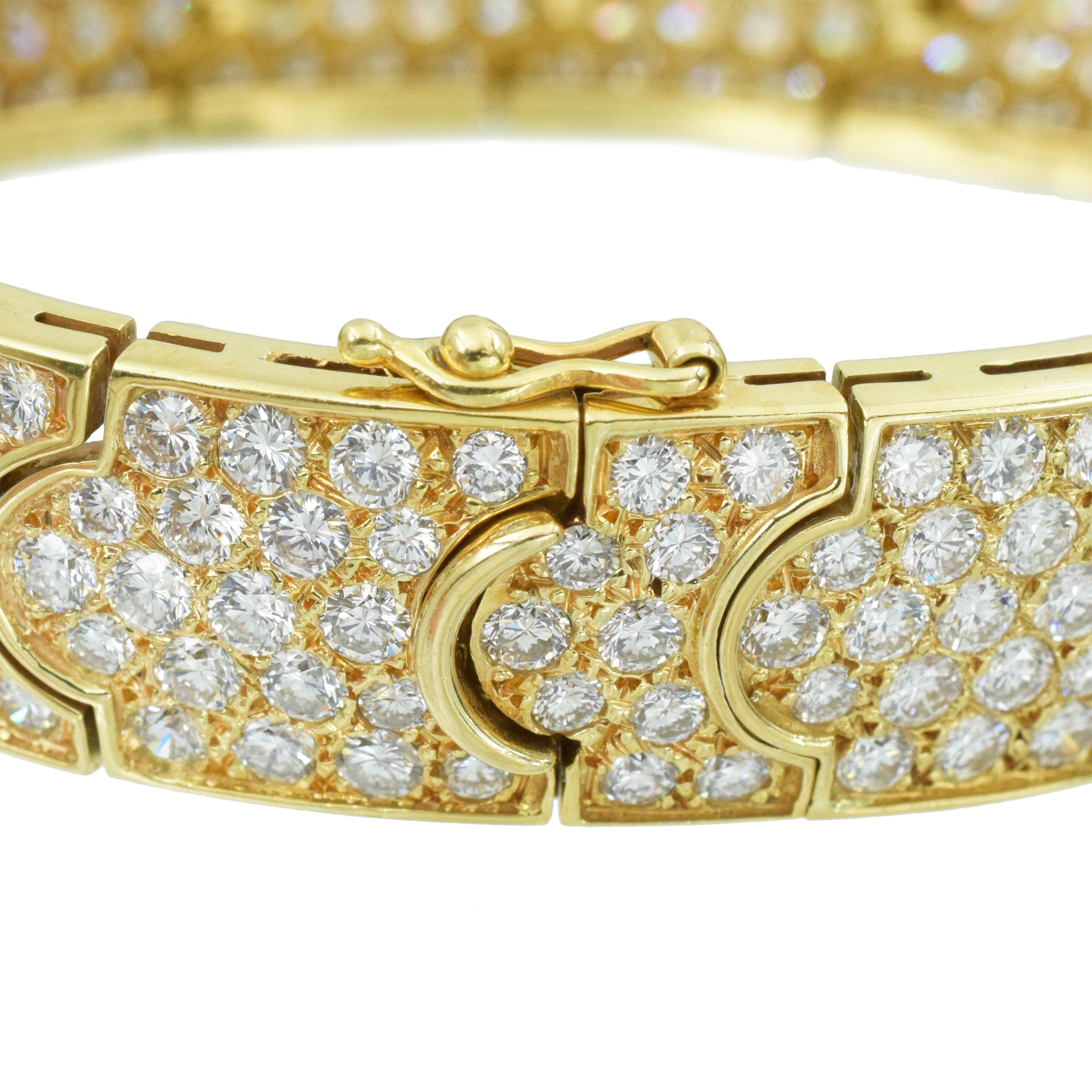 Diamond and Gold Bracelet