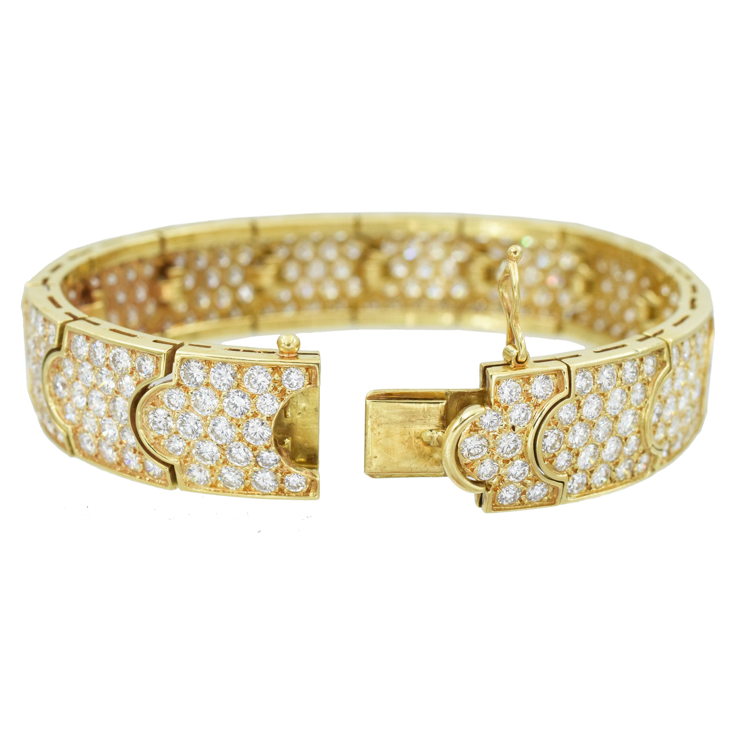 Diamond and Gold Bracelet