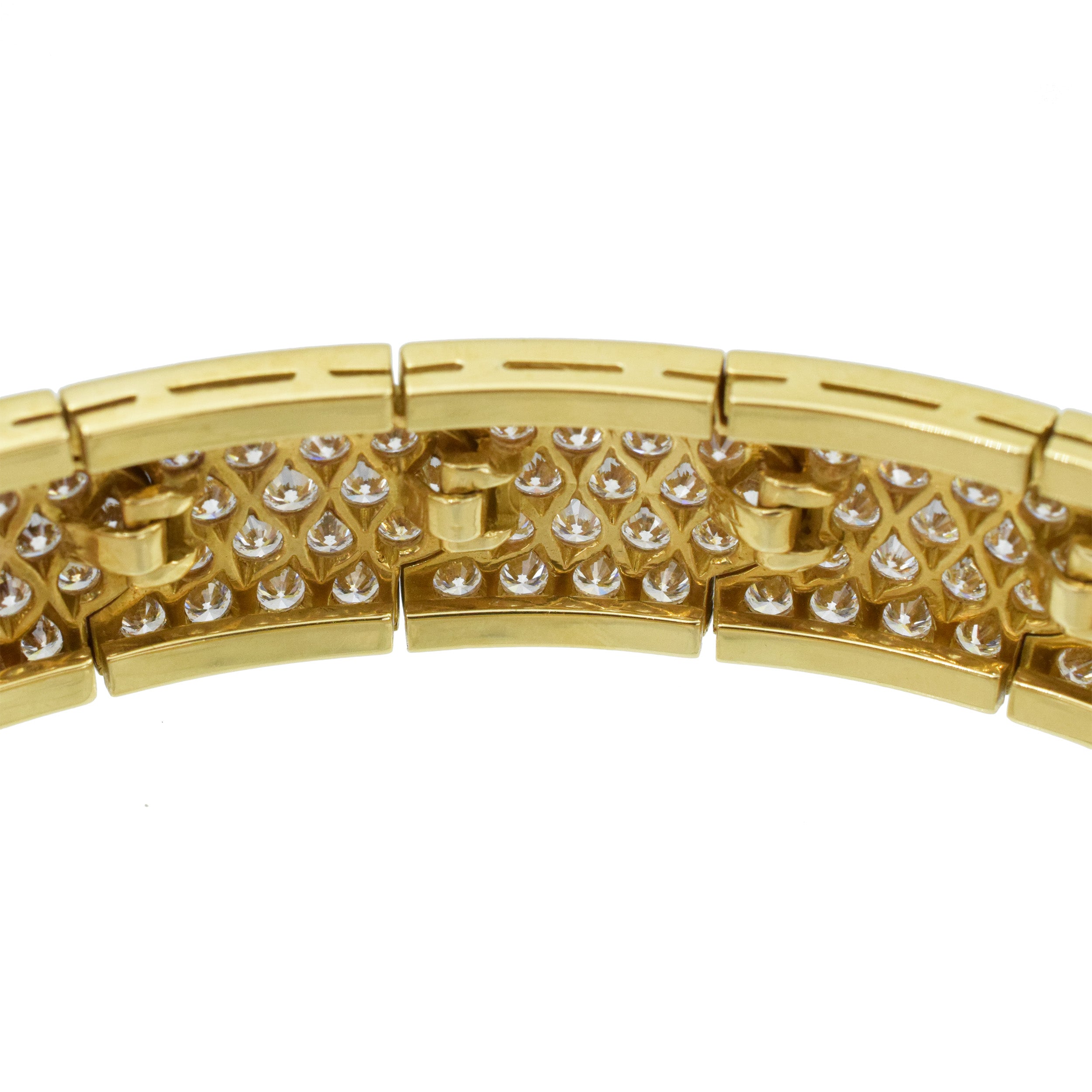 Diamond and Gold Bracelet