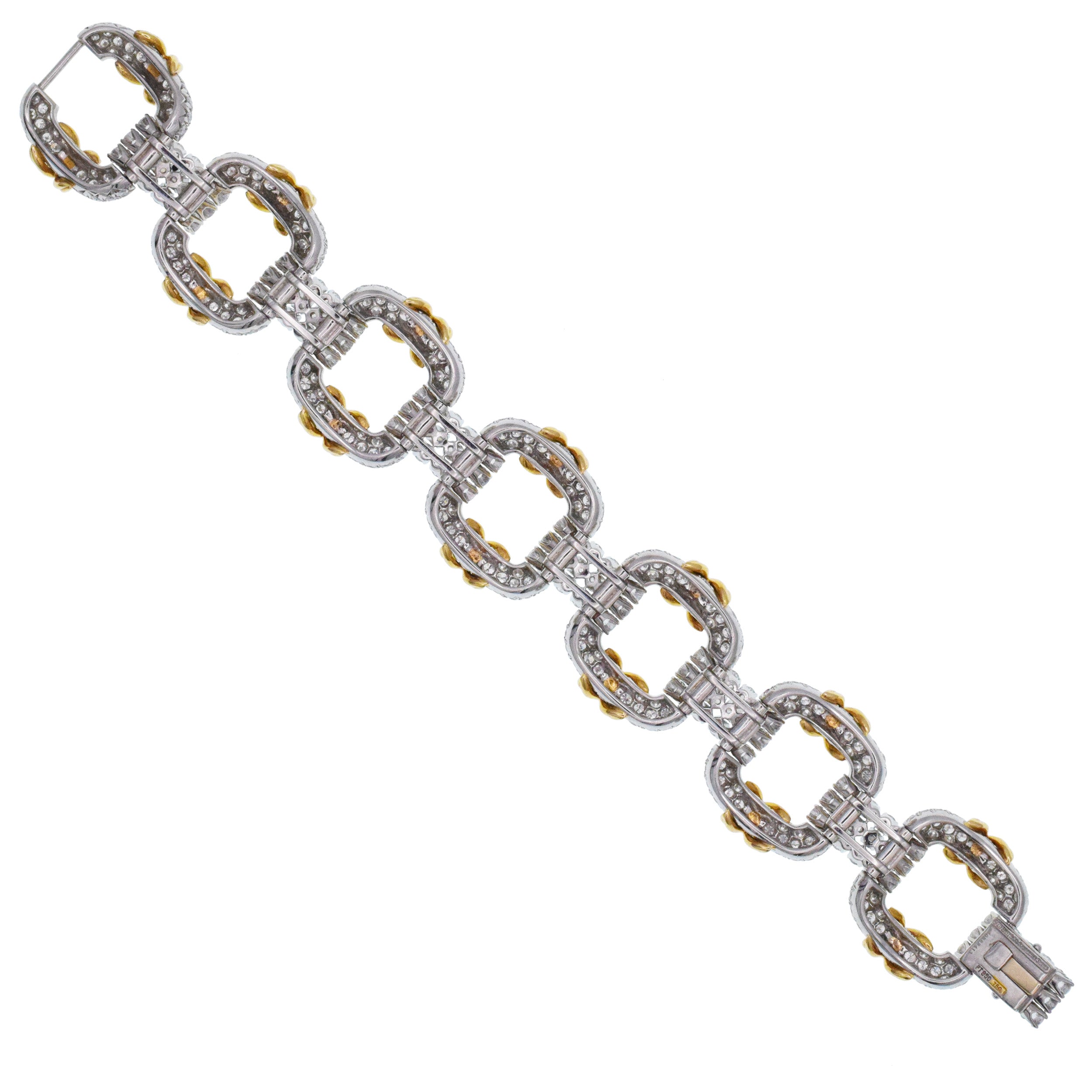 Tiffany&Co. Diamond 'Cooper" Bracelet By Jean Schlumberger