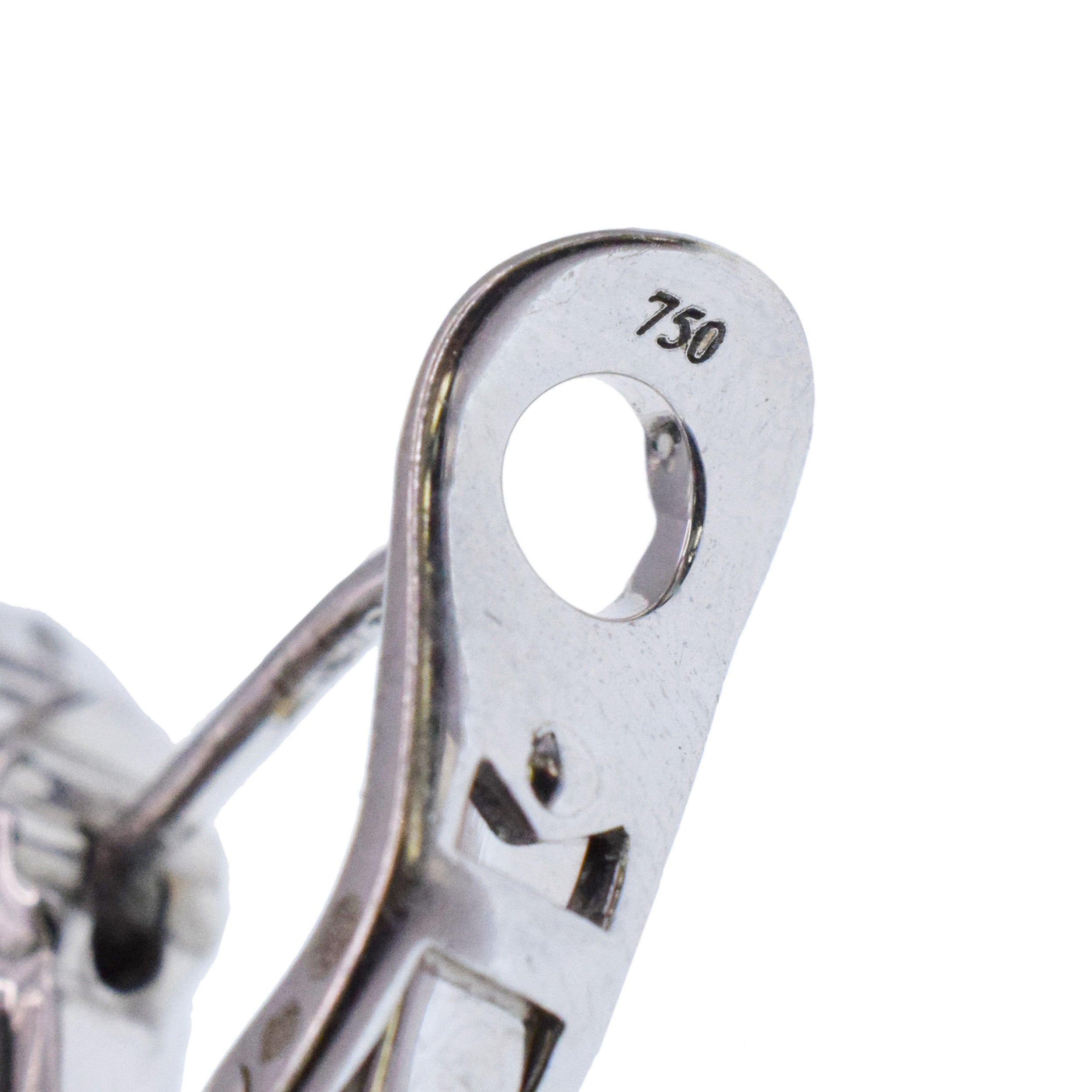 De Grisogono Diamond 'Gocce' Earrings In 18k White Gold