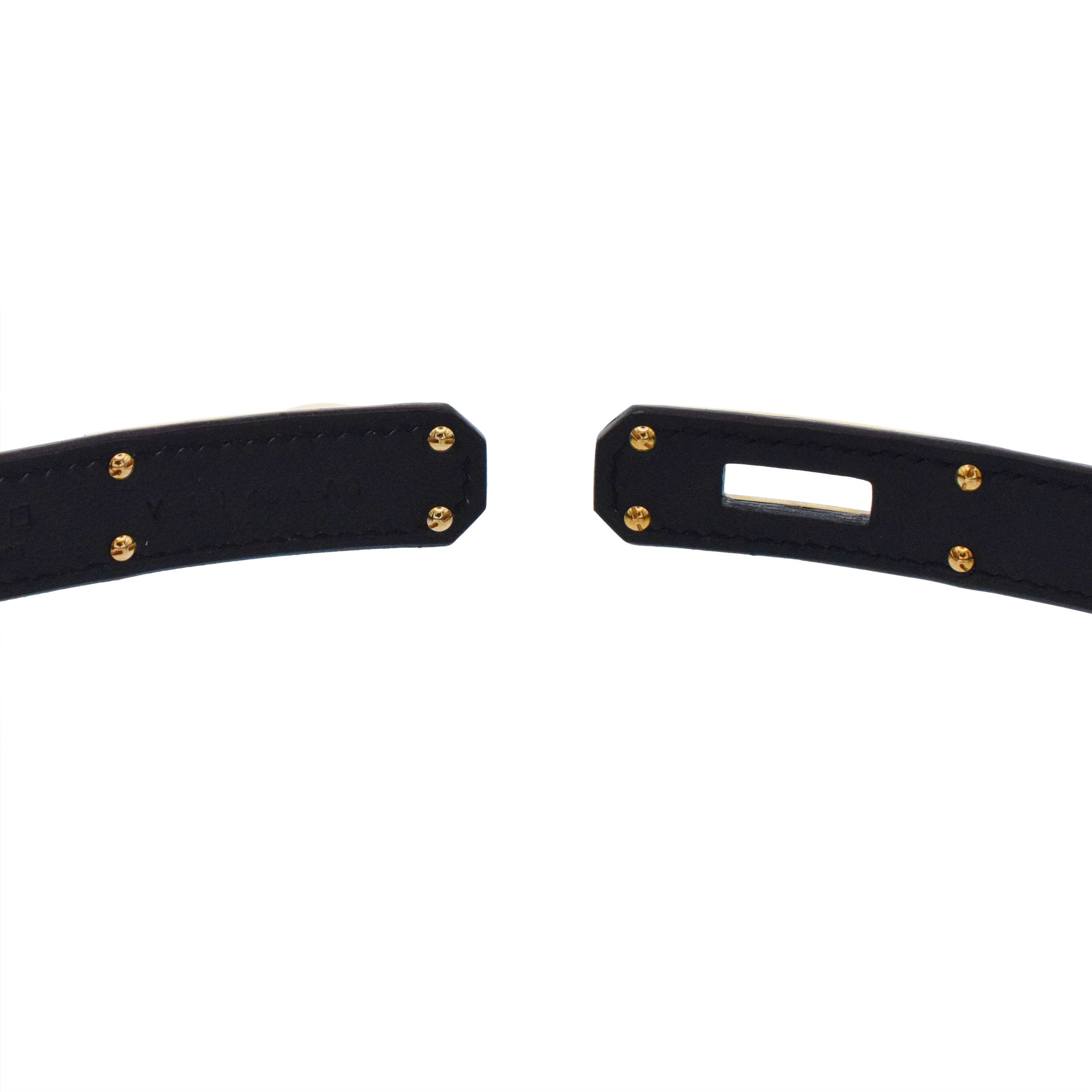Hermes Diamond ' Kelly ' Belt in 18k Yellow Gold