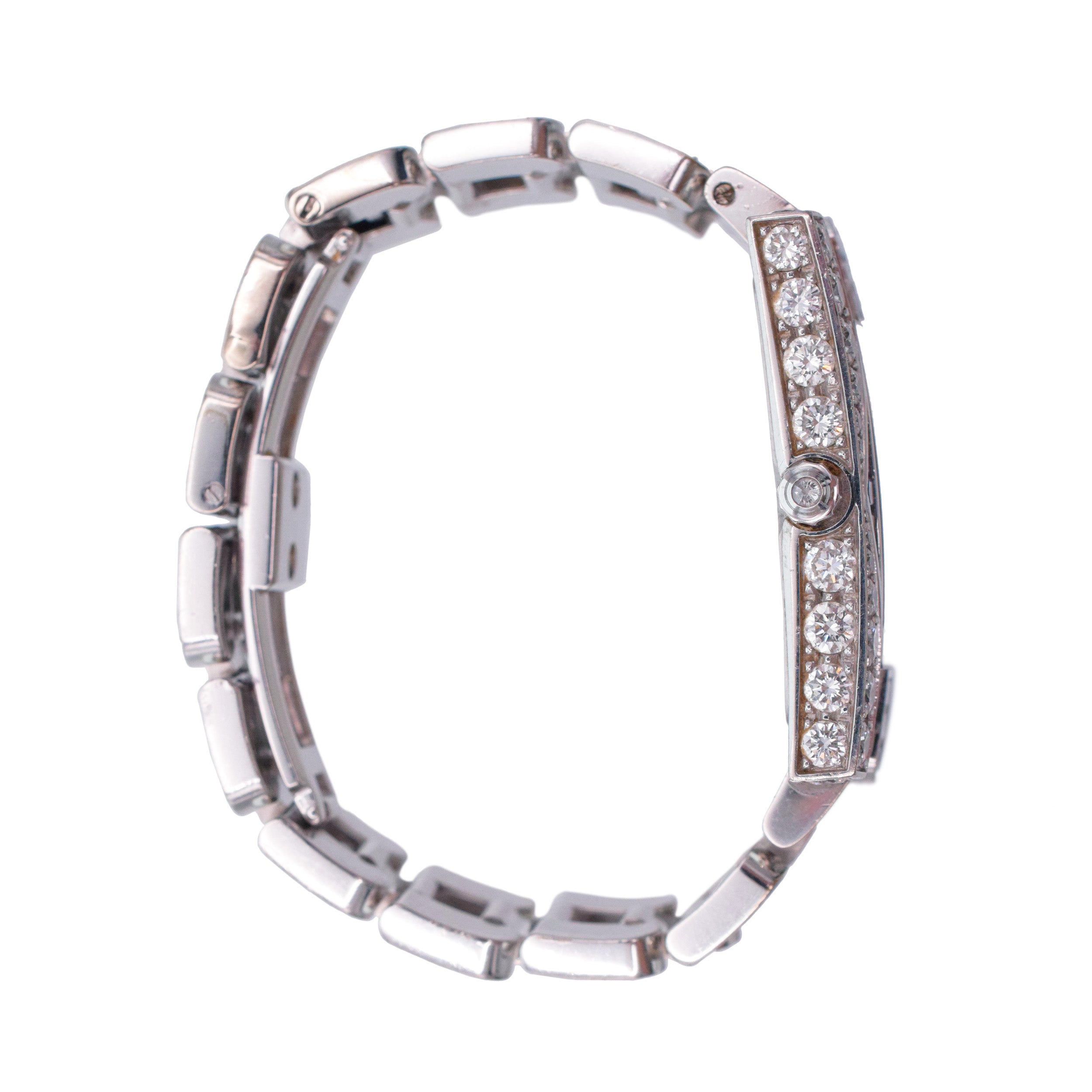 Harry Winston' Avenue ' Classic Aurora Wrist Watch In 18k Gold