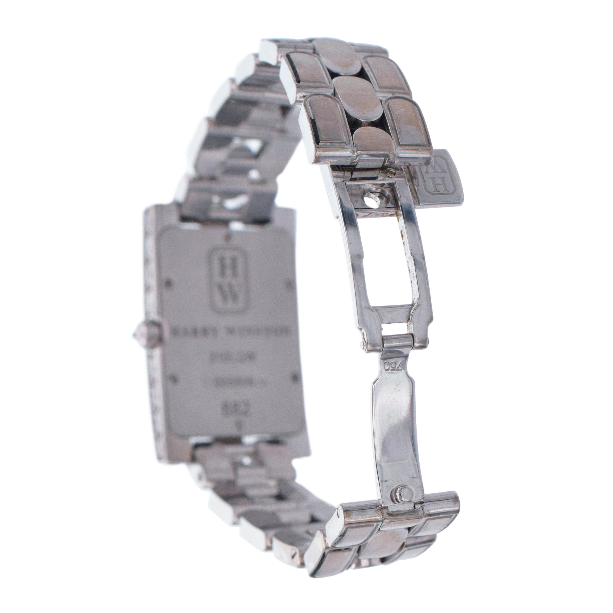 Harry Winston' Avenue ' Classic Aurora Wrist Watch In 18k Gold