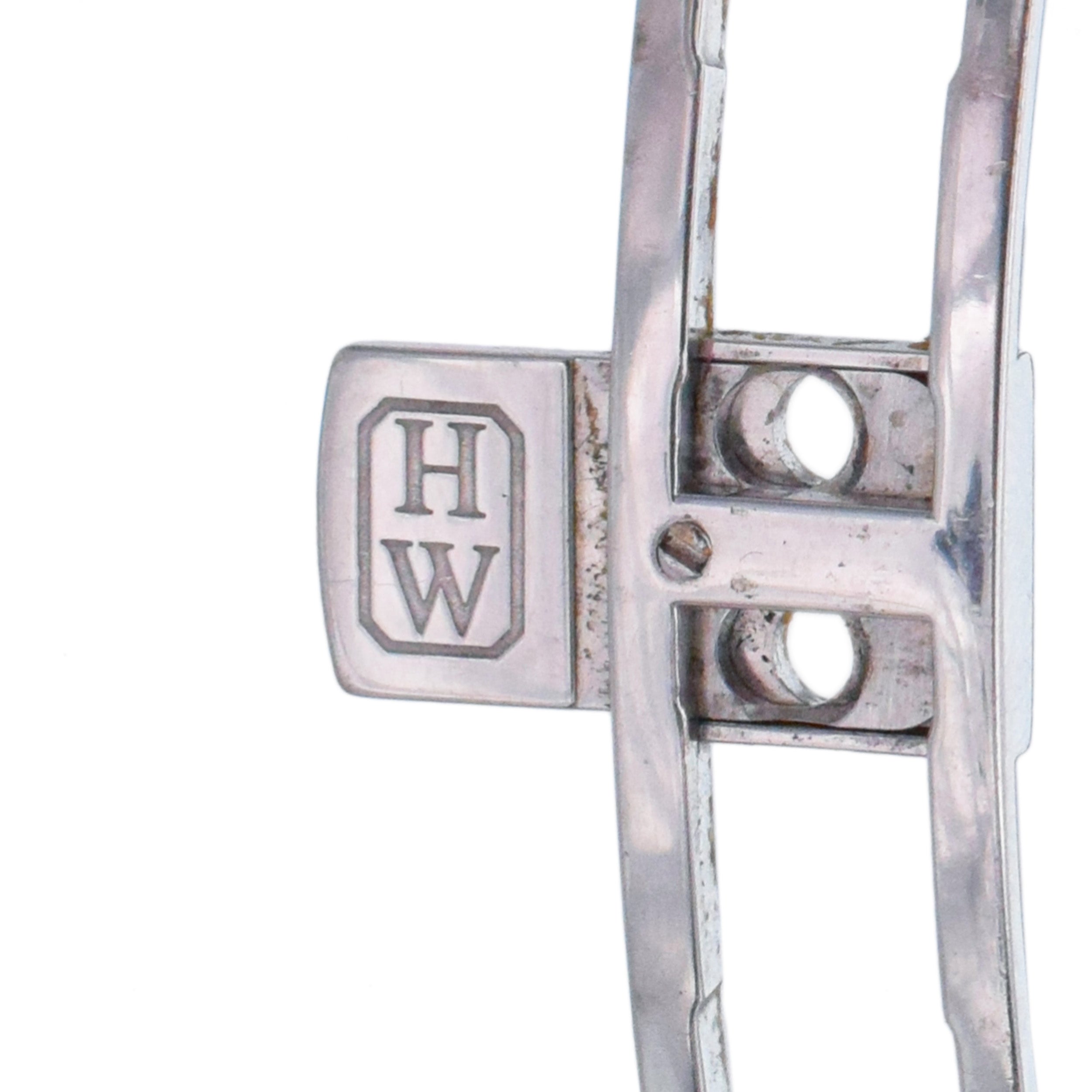 Harry Winston' Avenue ' Classic Aurora Wrist Watch In 18k Gold