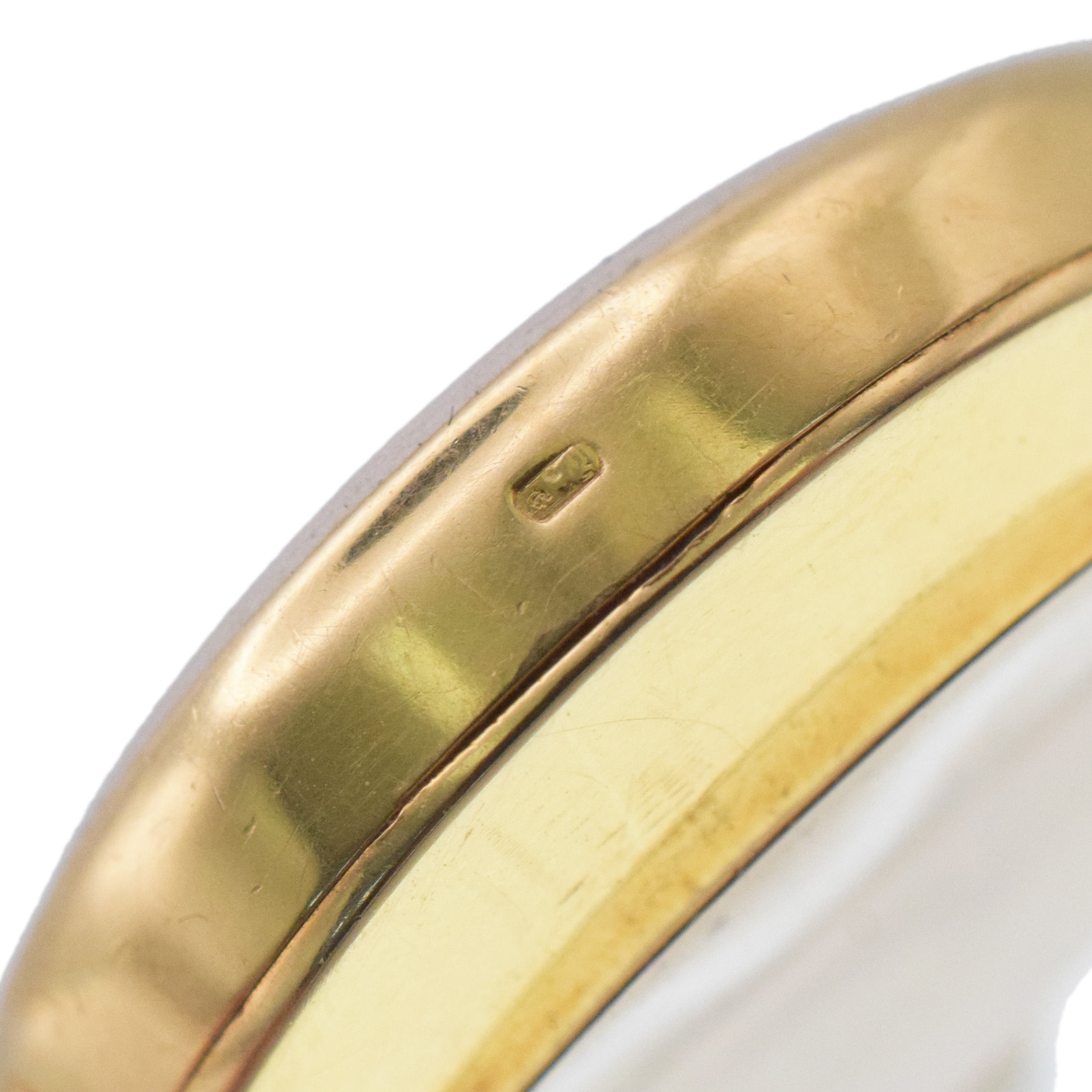 Baume & Mercier 18K Yellow Gold And Diamond Wristwatch