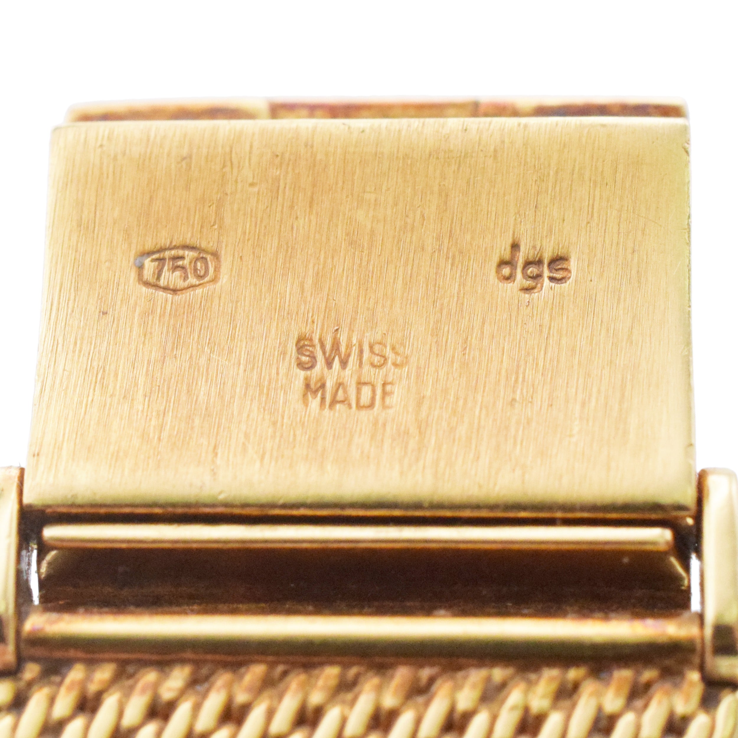 Baume & Mercier 18K Yellow Gold And Diamond Wristwatch