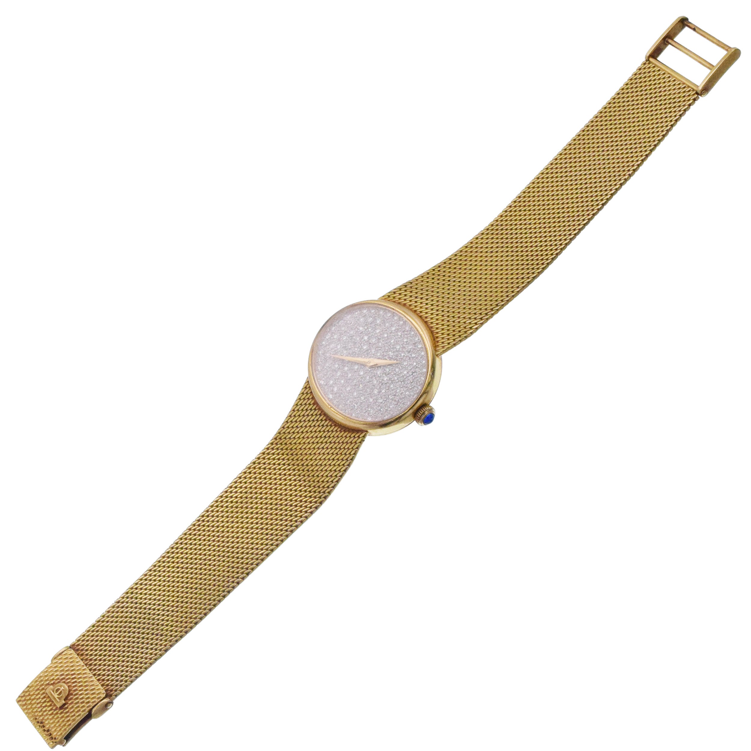 Baume & Mercier 18K Yellow Gold And Diamond Wristwatch