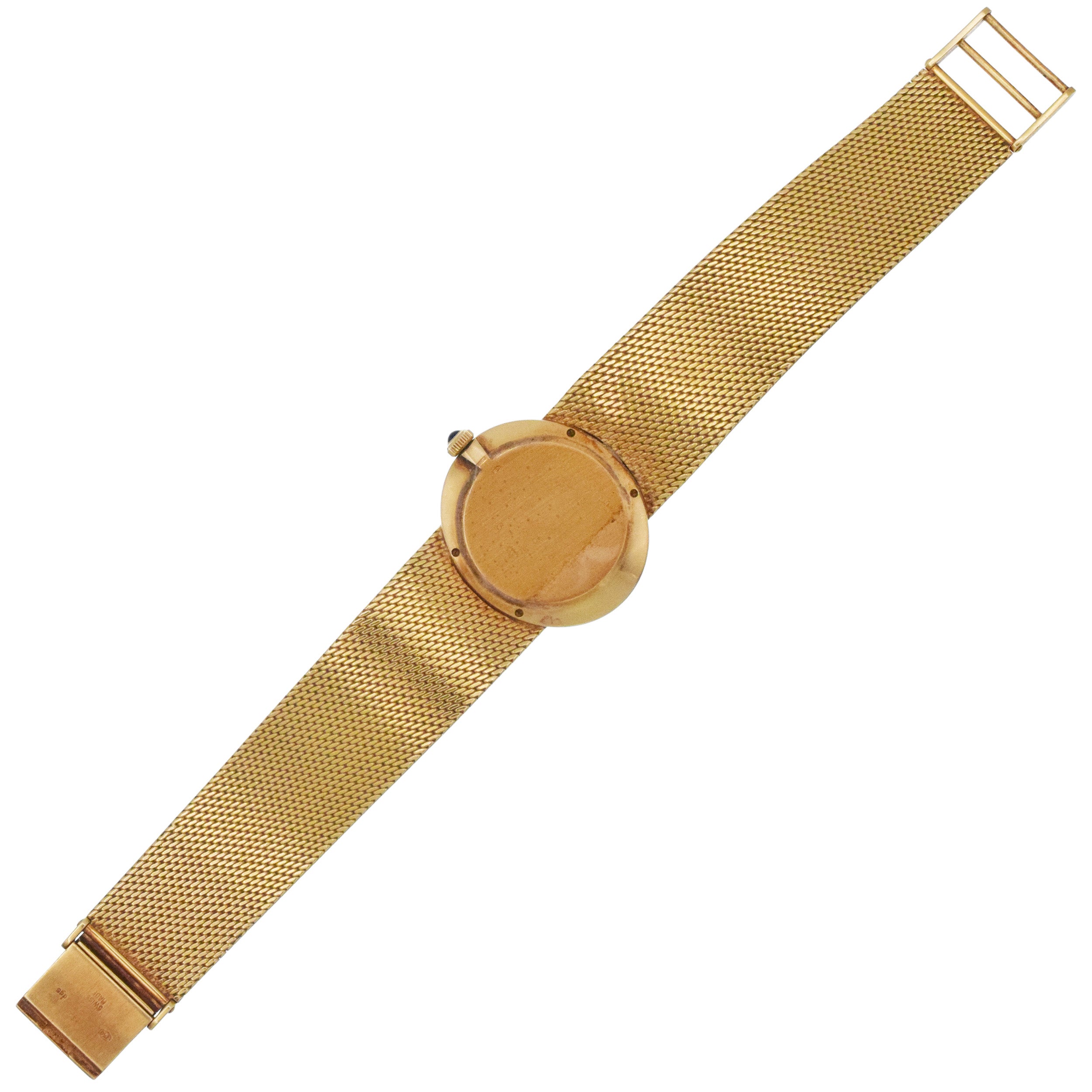 Baume & Mercier 18K Yellow Gold And Diamond Wristwatch