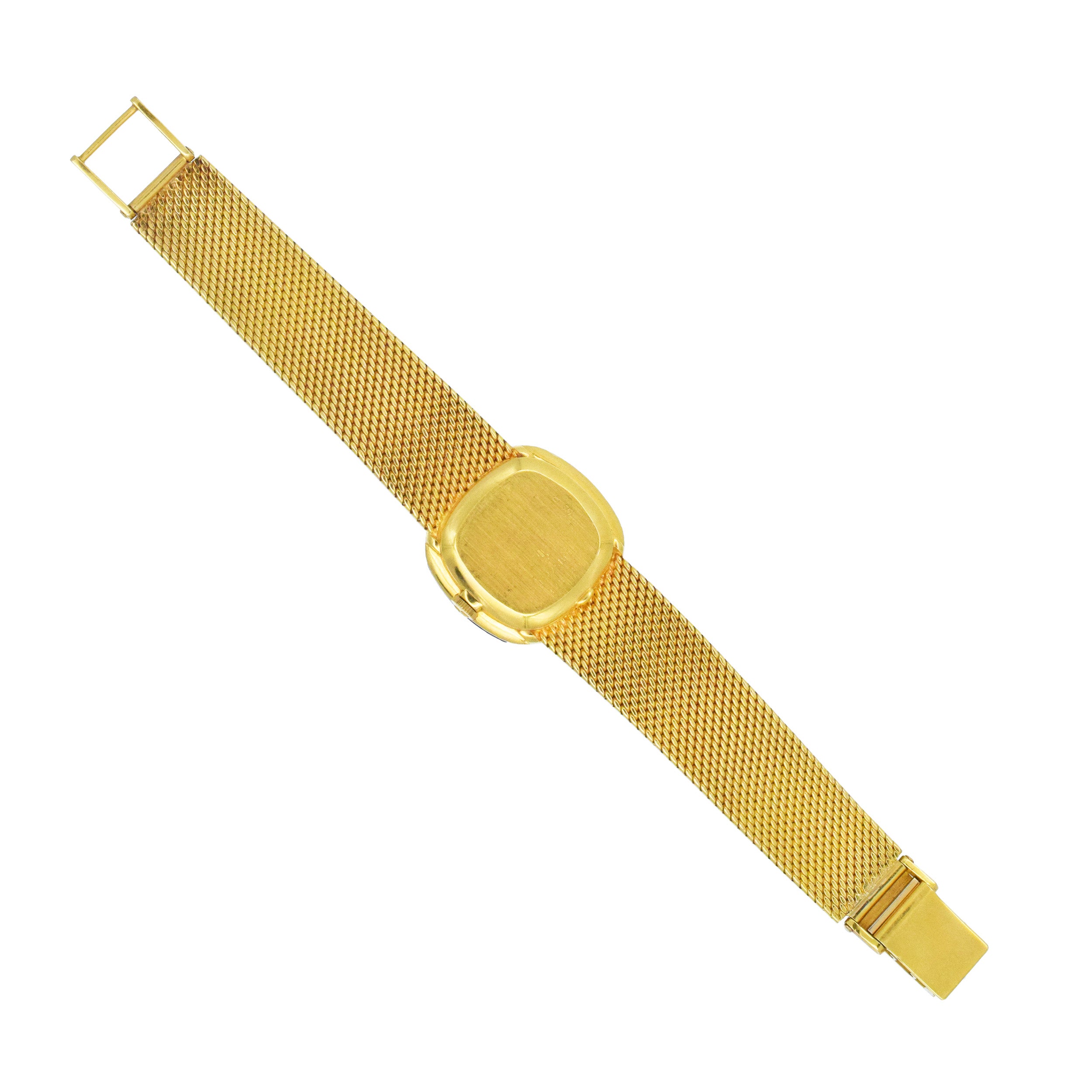 Corum Lapis Lazuli And Diamond Ladies Wrist Watch In 18k Yellow Gold