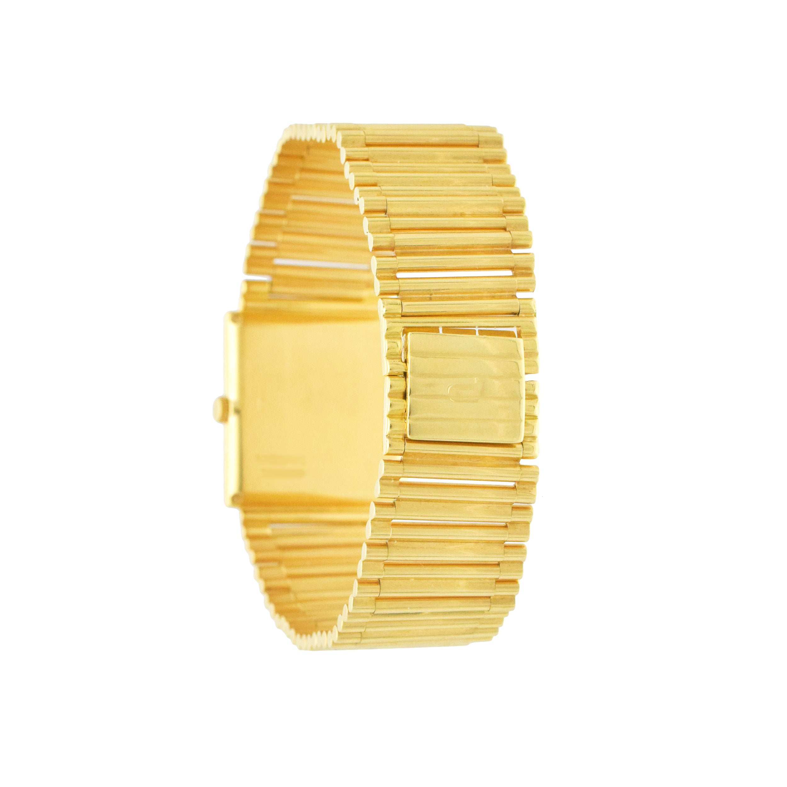 Piaget Wrist Watch In 18k Yellow Gold, Black Dial