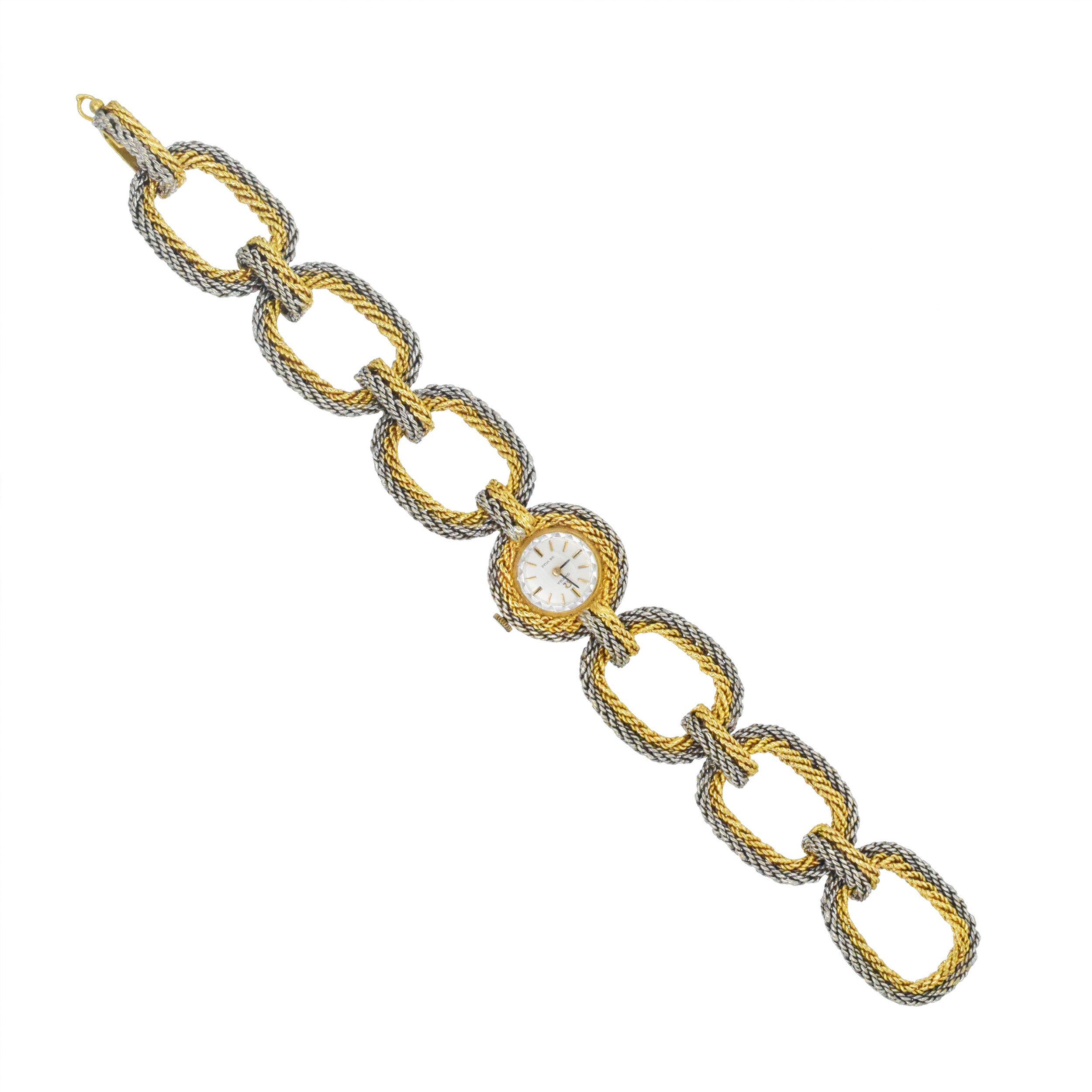 Omega De Ville Wrist Watch In 18k Two-Tone Gold