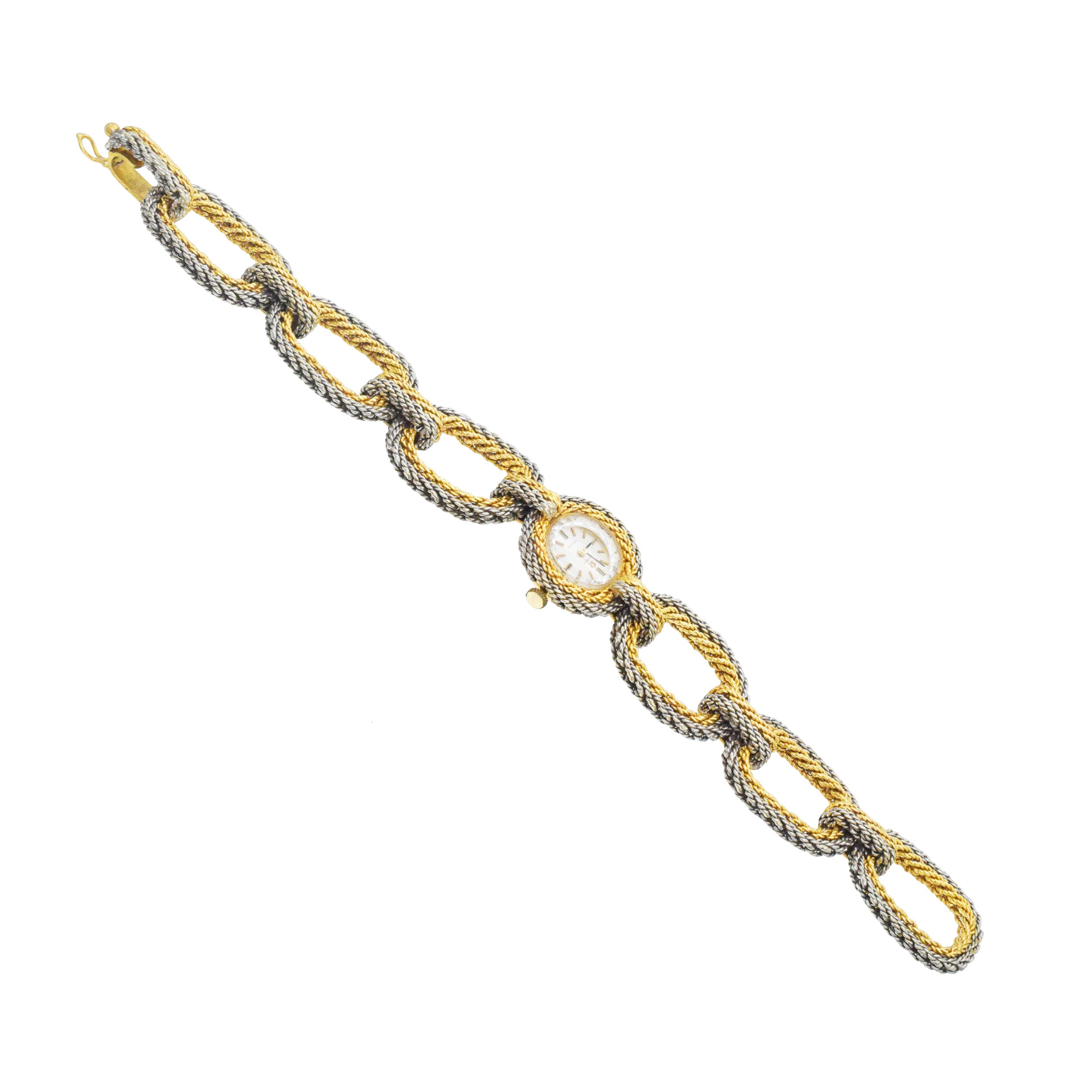 Omega De Ville Wrist Watch In 18k Two-Tone Gold