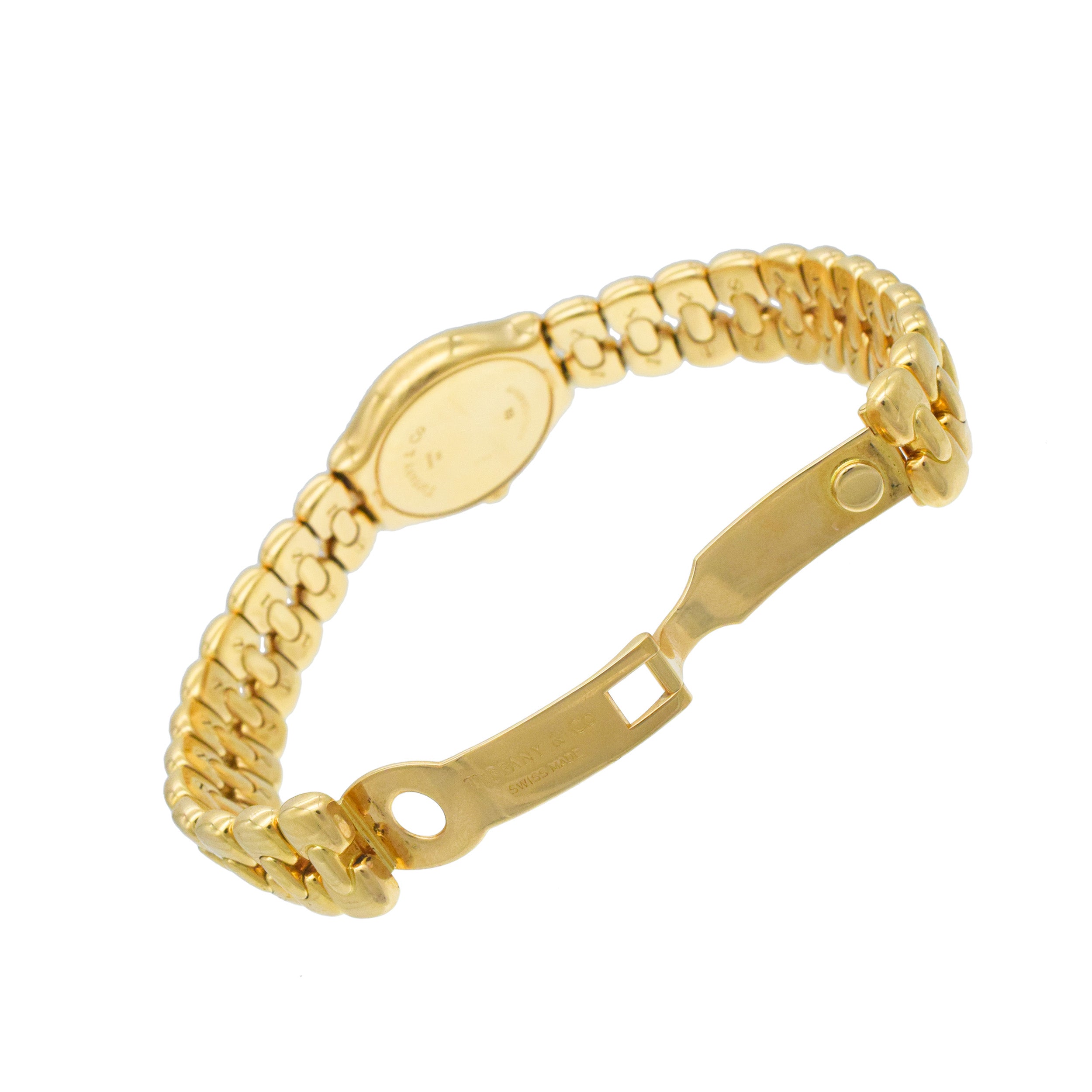 Tiffany&Co. 18k Yellow Gold Tesoro Ladies Watch