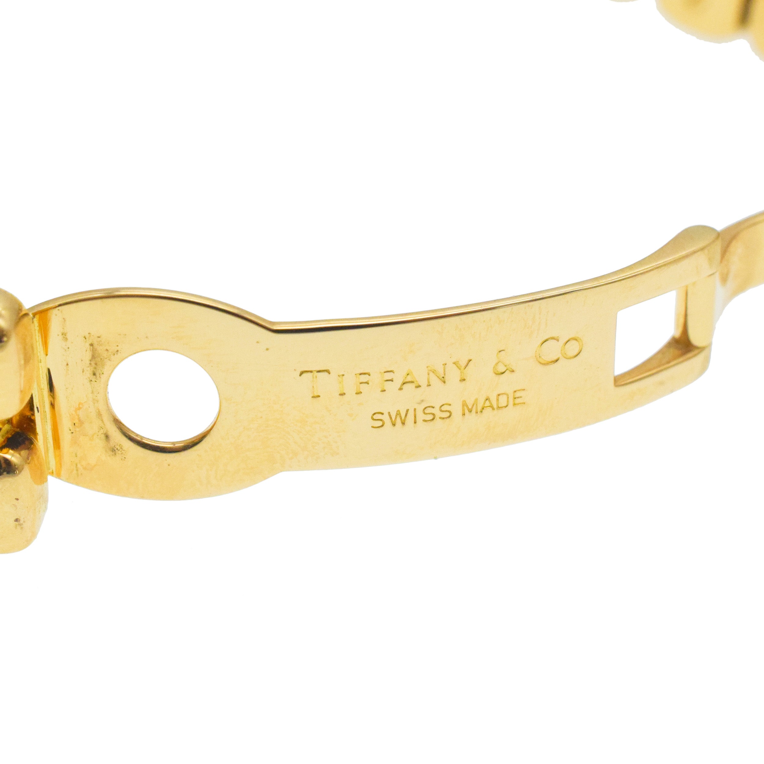 Tiffany&Co. 18k Yellow Gold Tesoro Ladies Watch