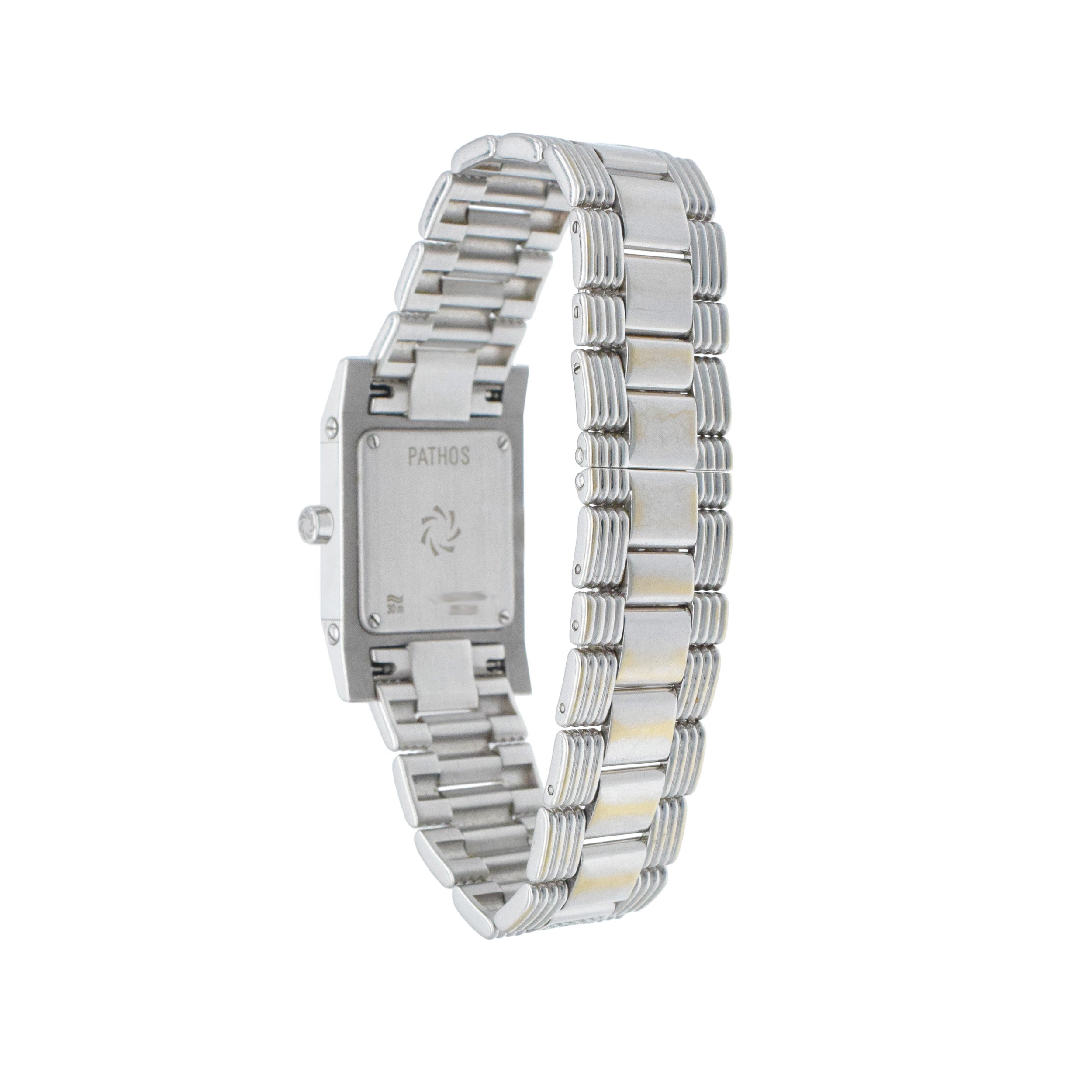 Carl F. Bucherer Pathos Midi Ladies Diamond Wrist Watch In 18k White Gold