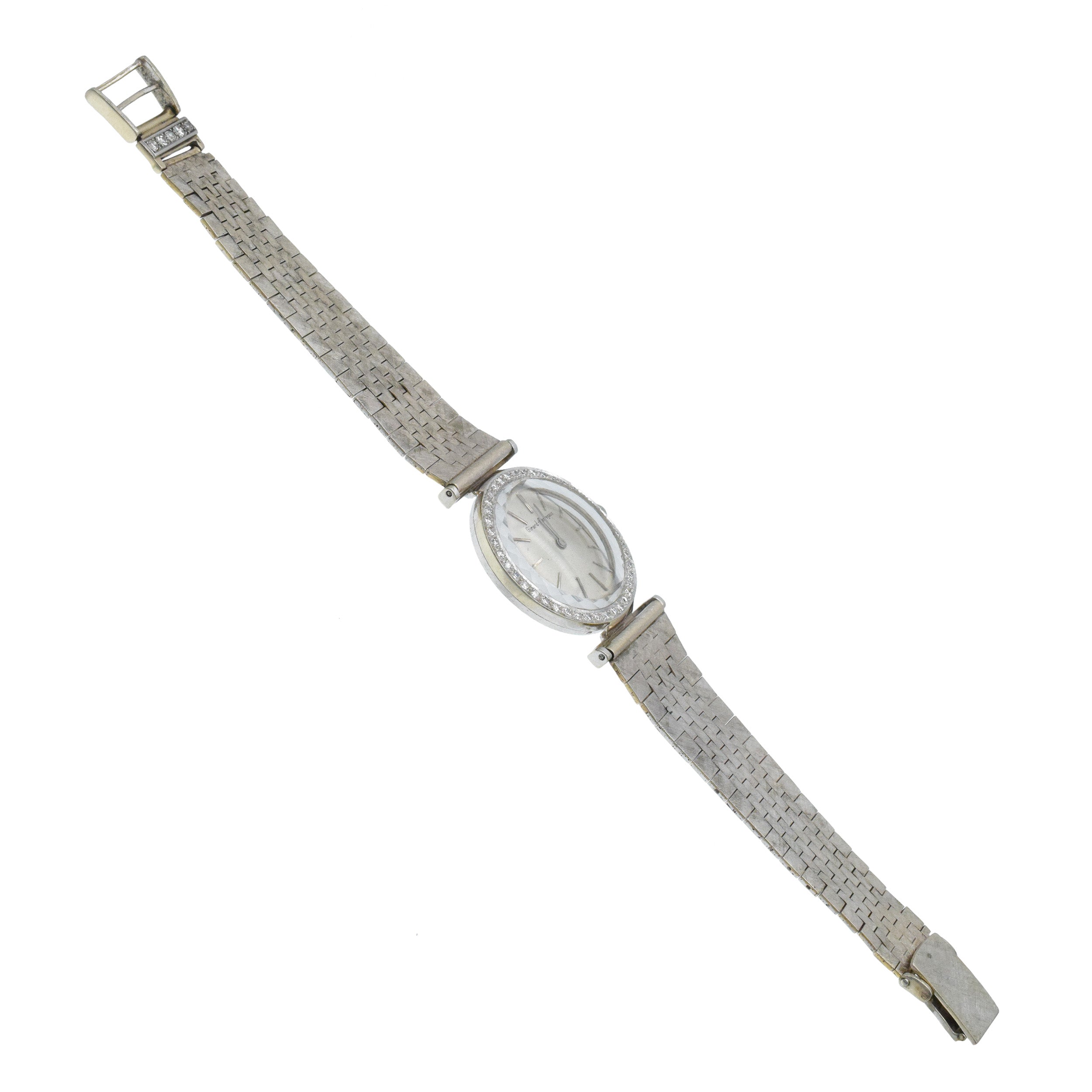 Girard - Perregaux Diamond Watch In 14k White Gold