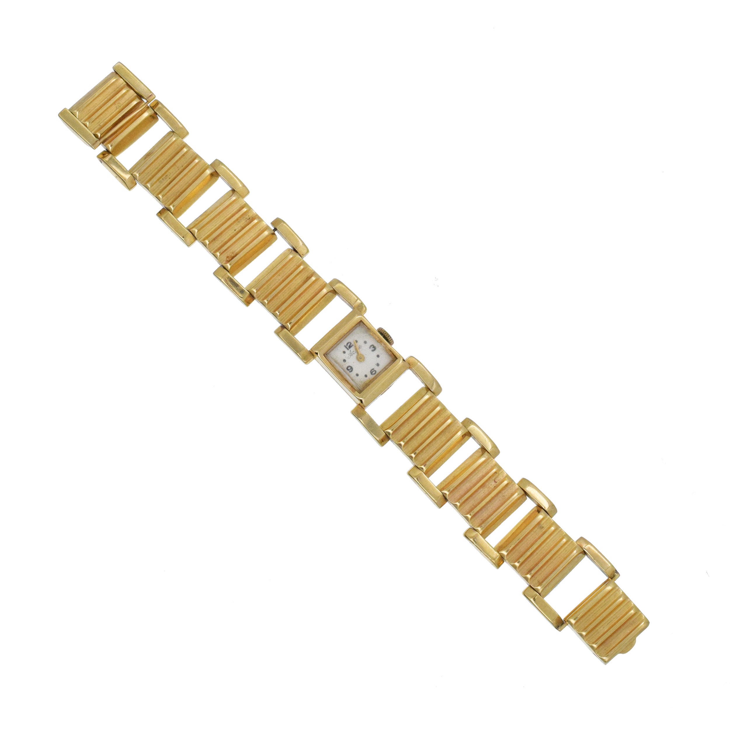Acme Vintage 14k Yellow Gold Wrist Watch