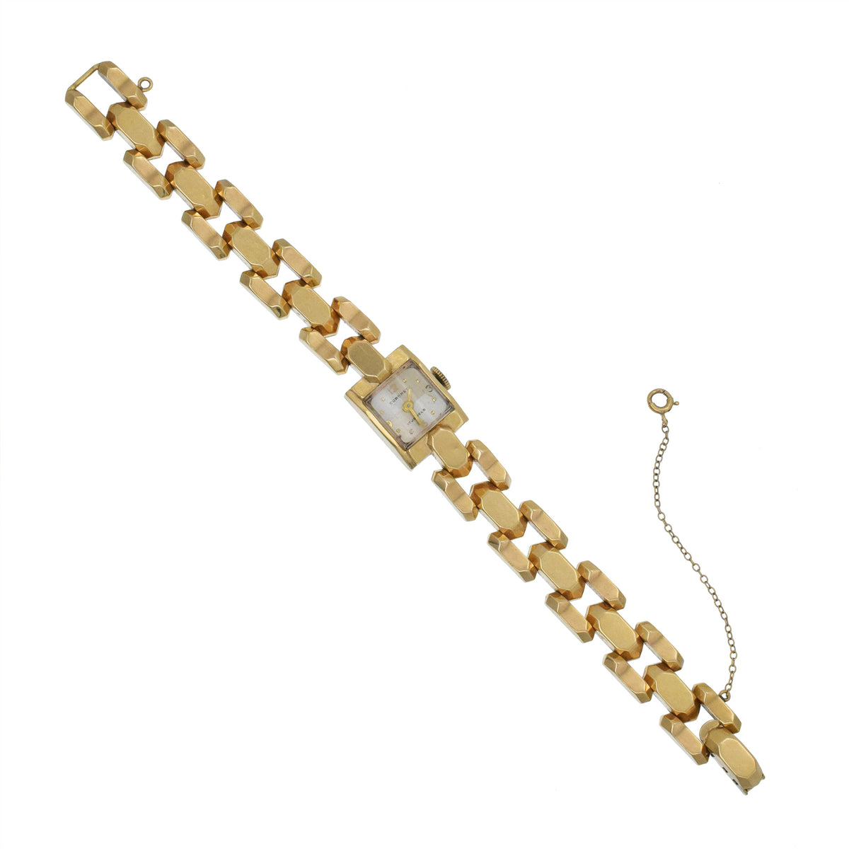 Coronet Vintage 14k Yellow Gold Wrist Watch