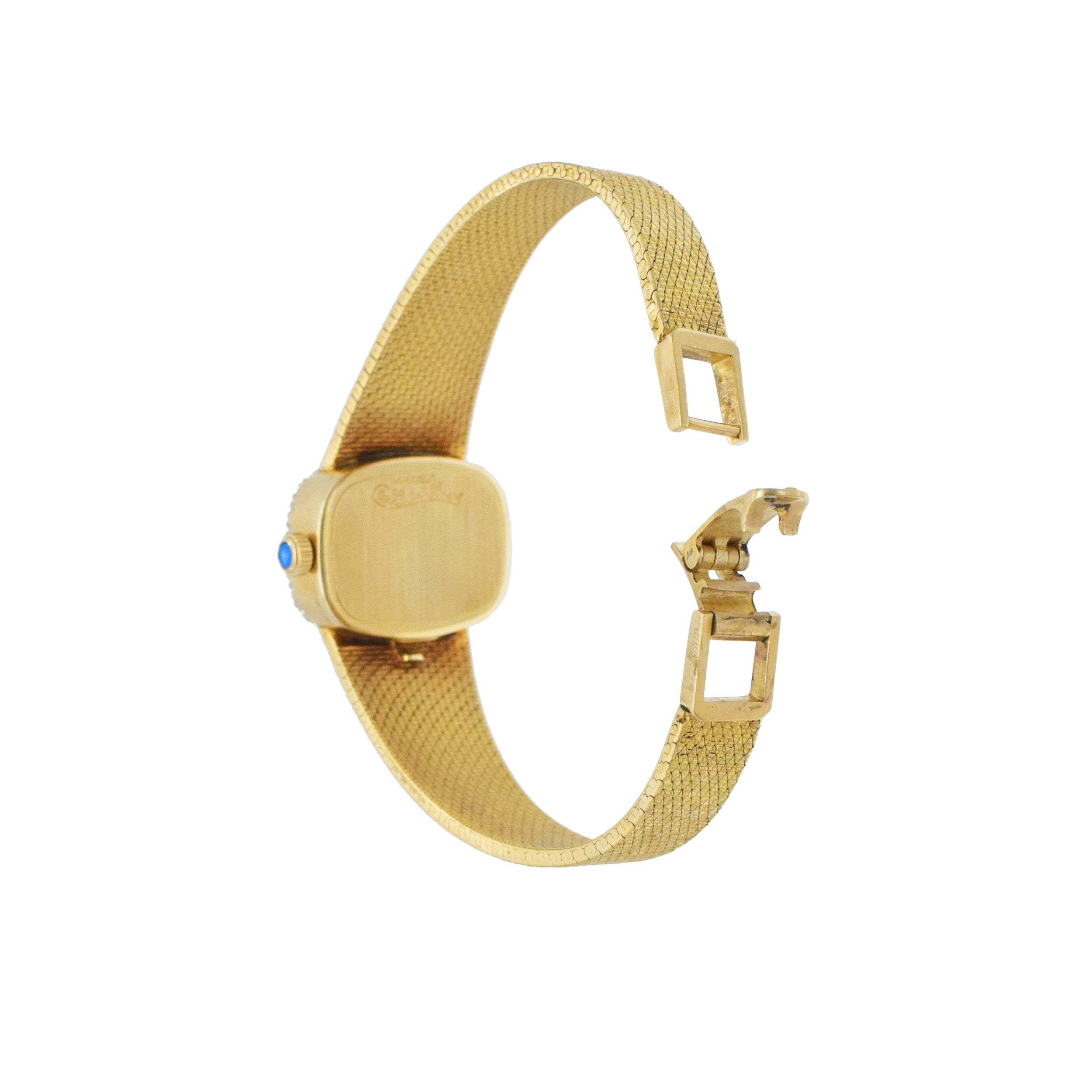 Lucien Piccard Ladies Diamond Wrist Watch In 14k Yellow Gold