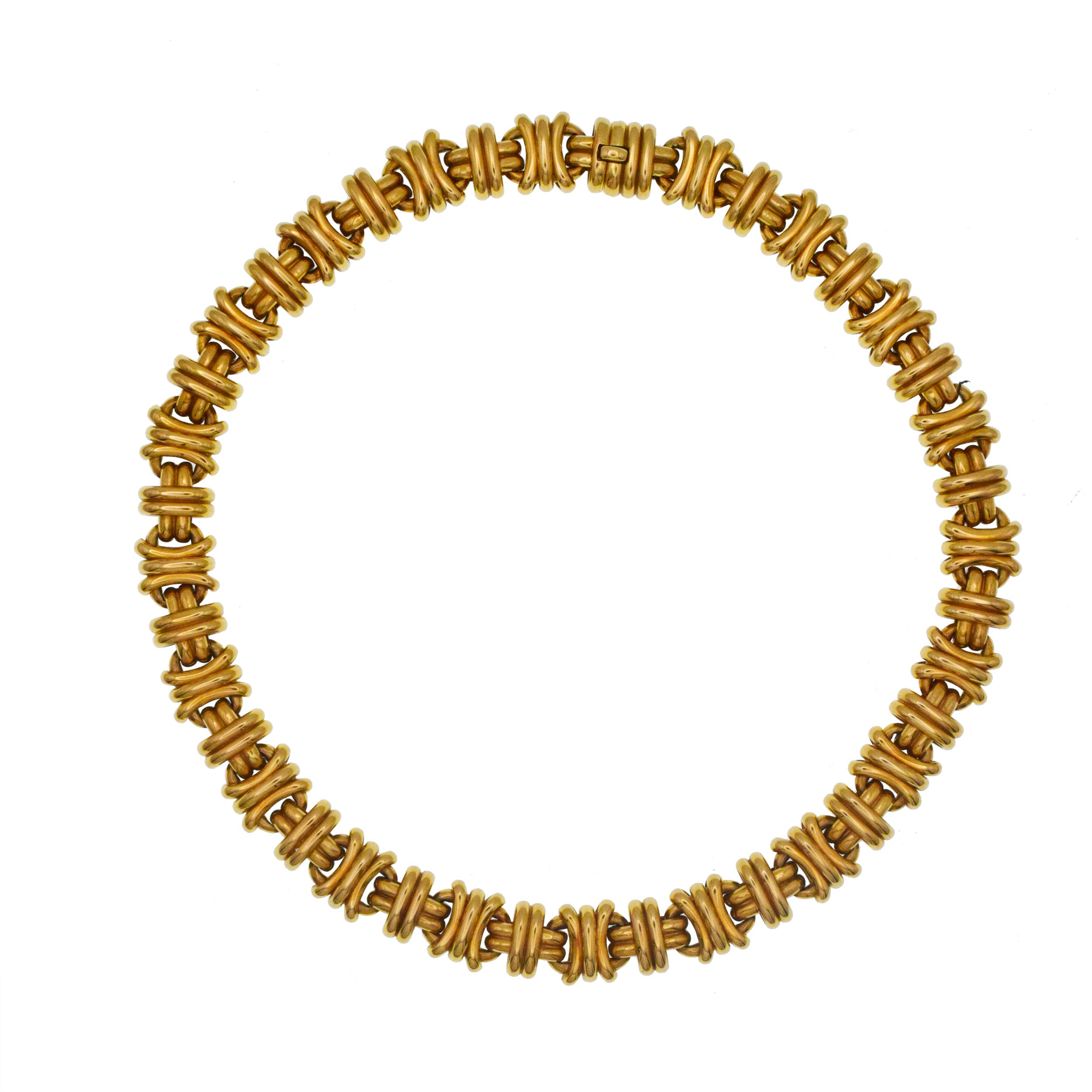 Garrard 18k Yellow Gold Link Necklace