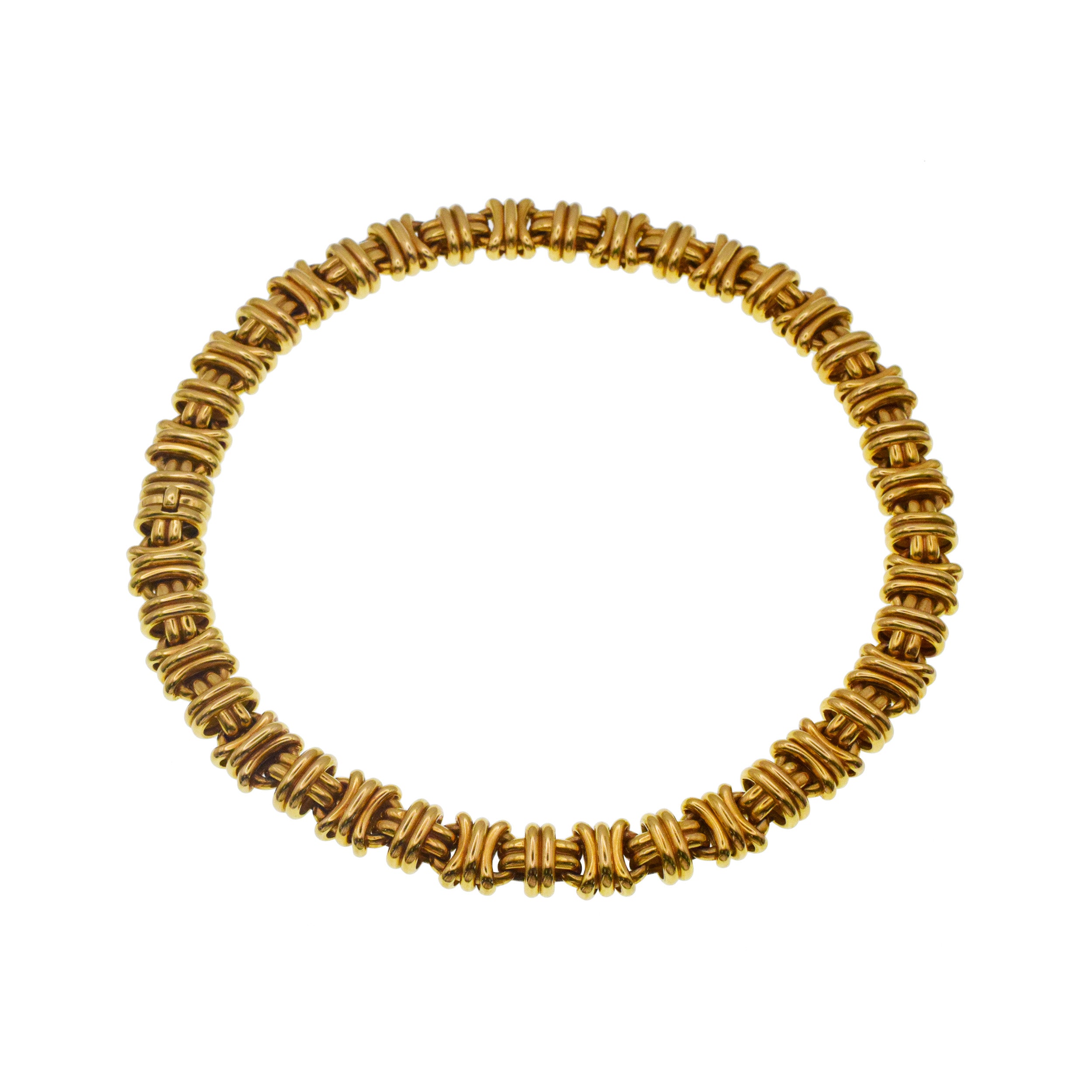 Garrard 18k Yellow Gold Link Necklace