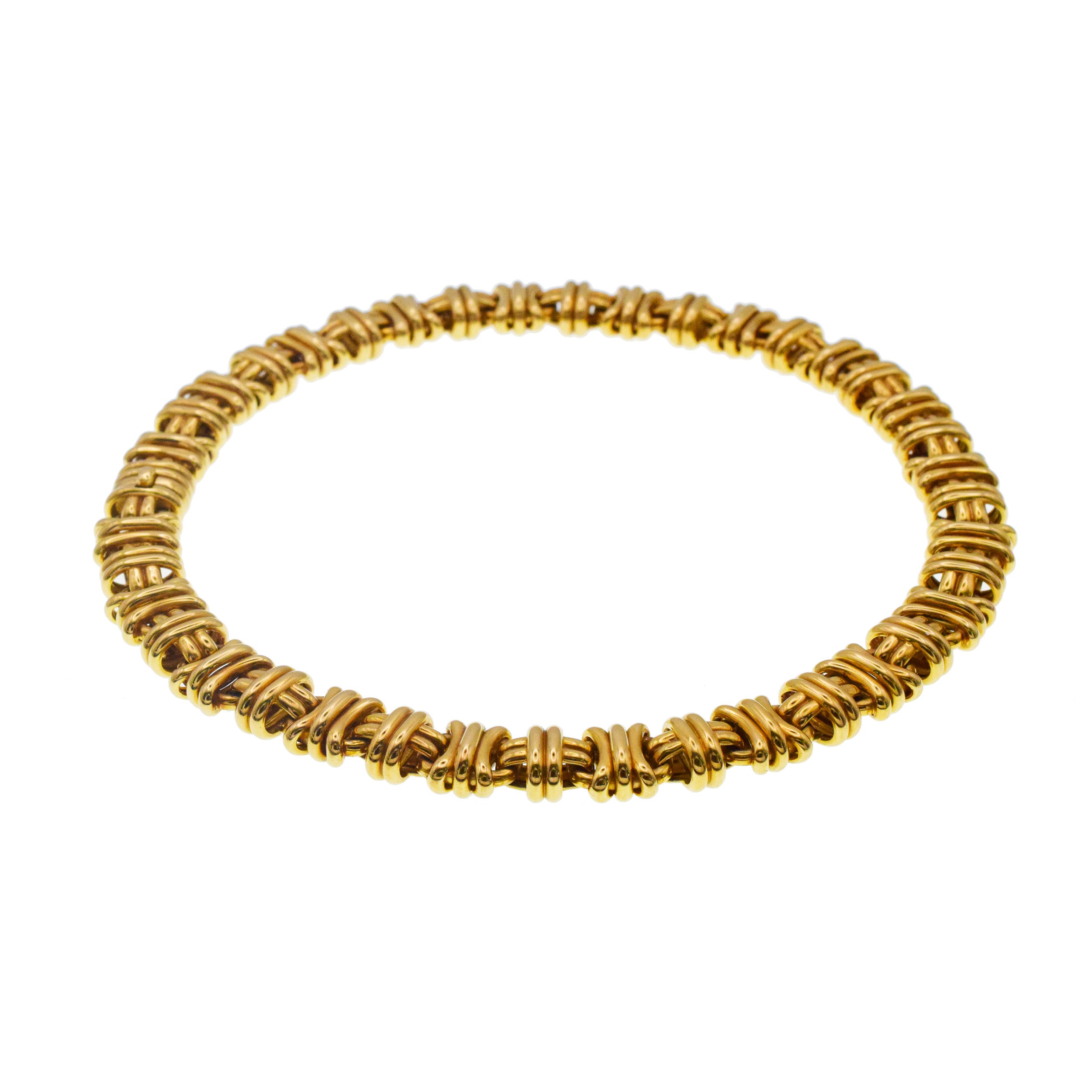 Garrard 18k Yellow Gold Link Necklace