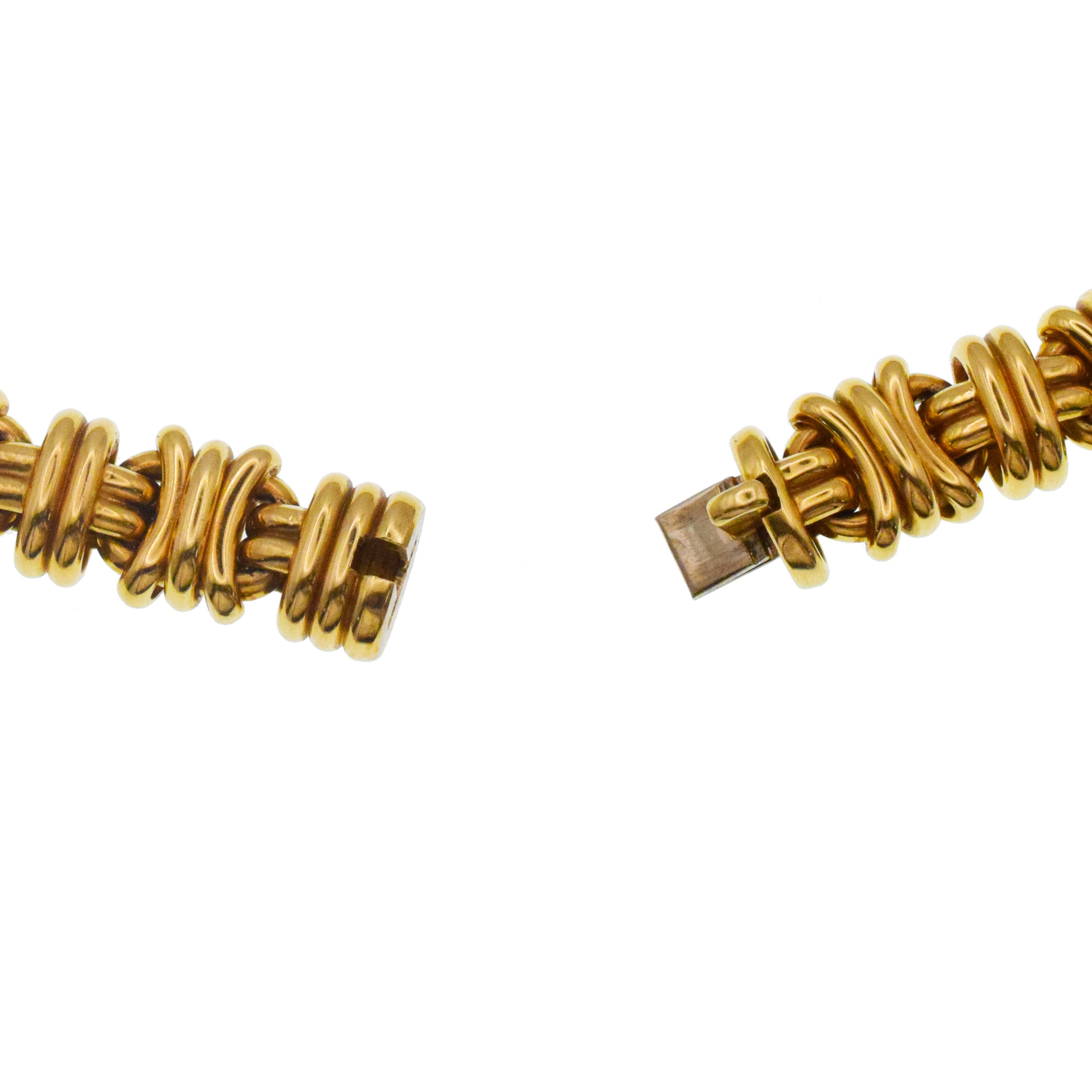 Garrard 18k Yellow Gold Link Necklace