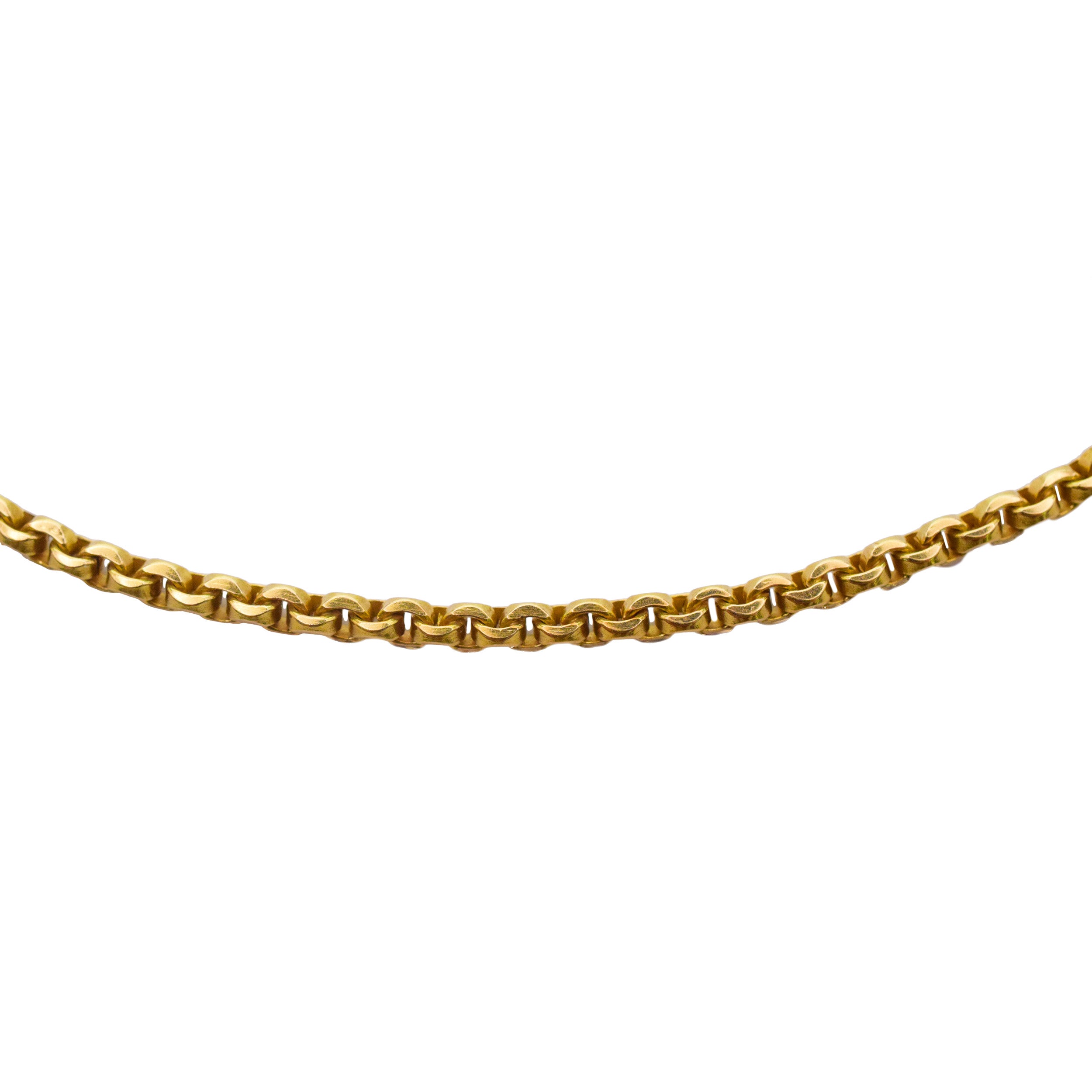Pery et Fils Vintage 18k Yellow Gold Heavy Link Chain