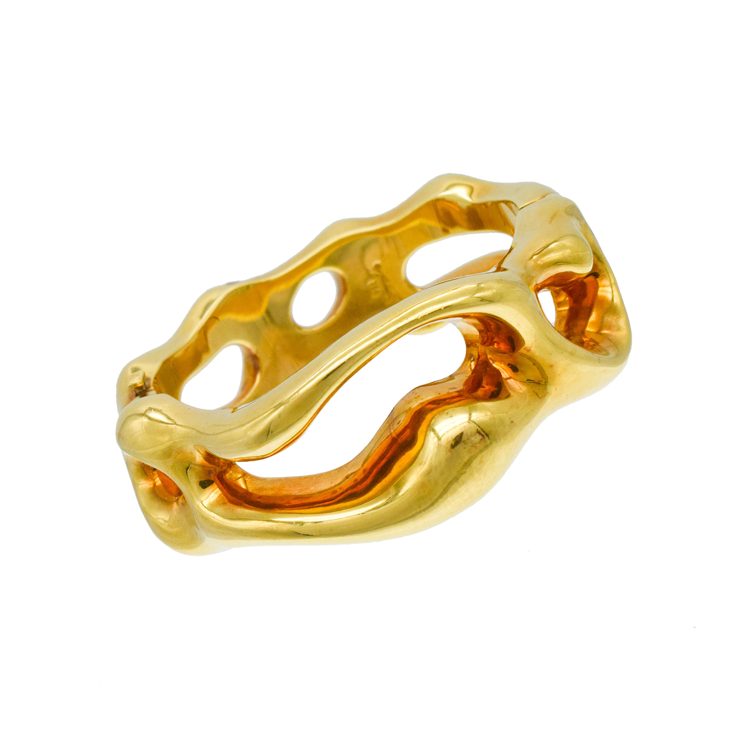 Fabian 18k Yellow Gold Necklace, Bracelet, And Earrings Suite