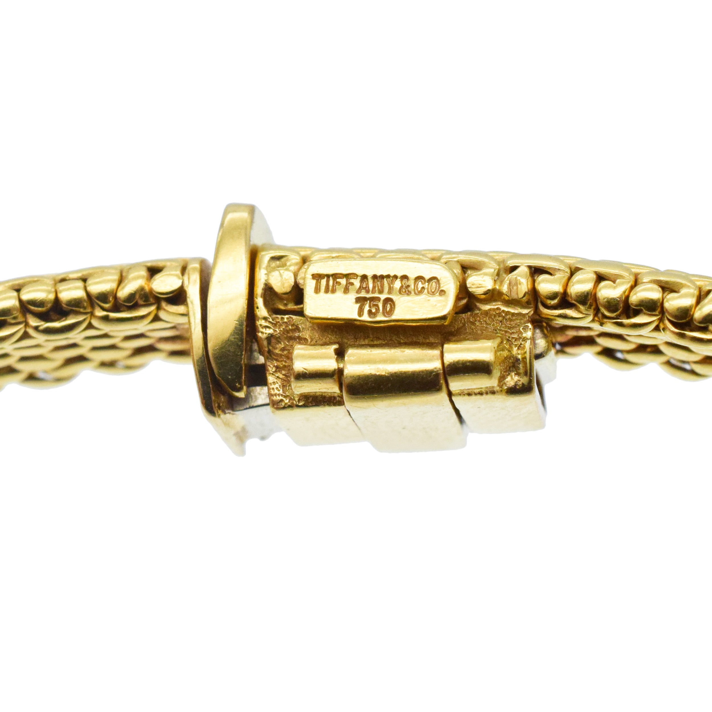 Tiffany & Co. 18k Yellow Gold Woven Necklace