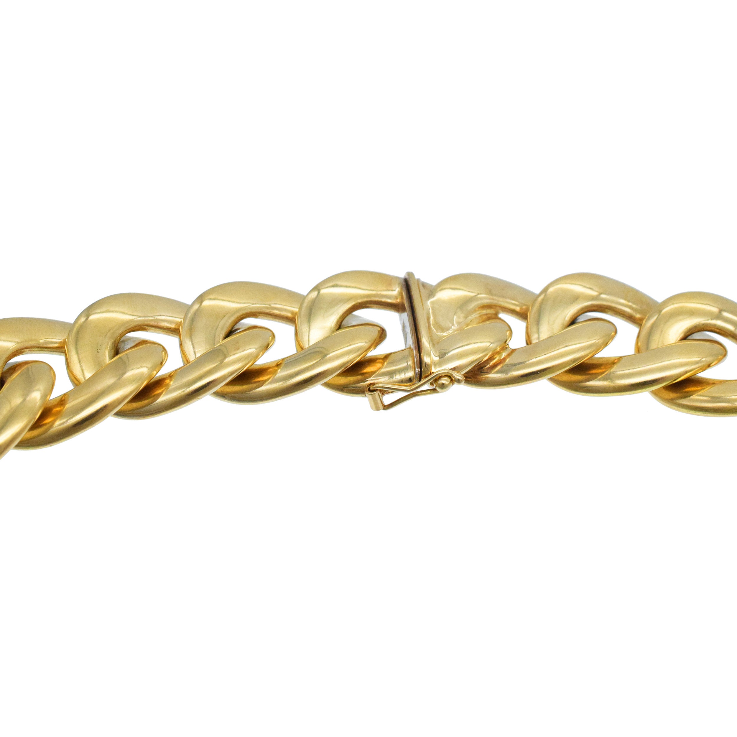 Statement Curb Link Chain In 14k Yellow Gold