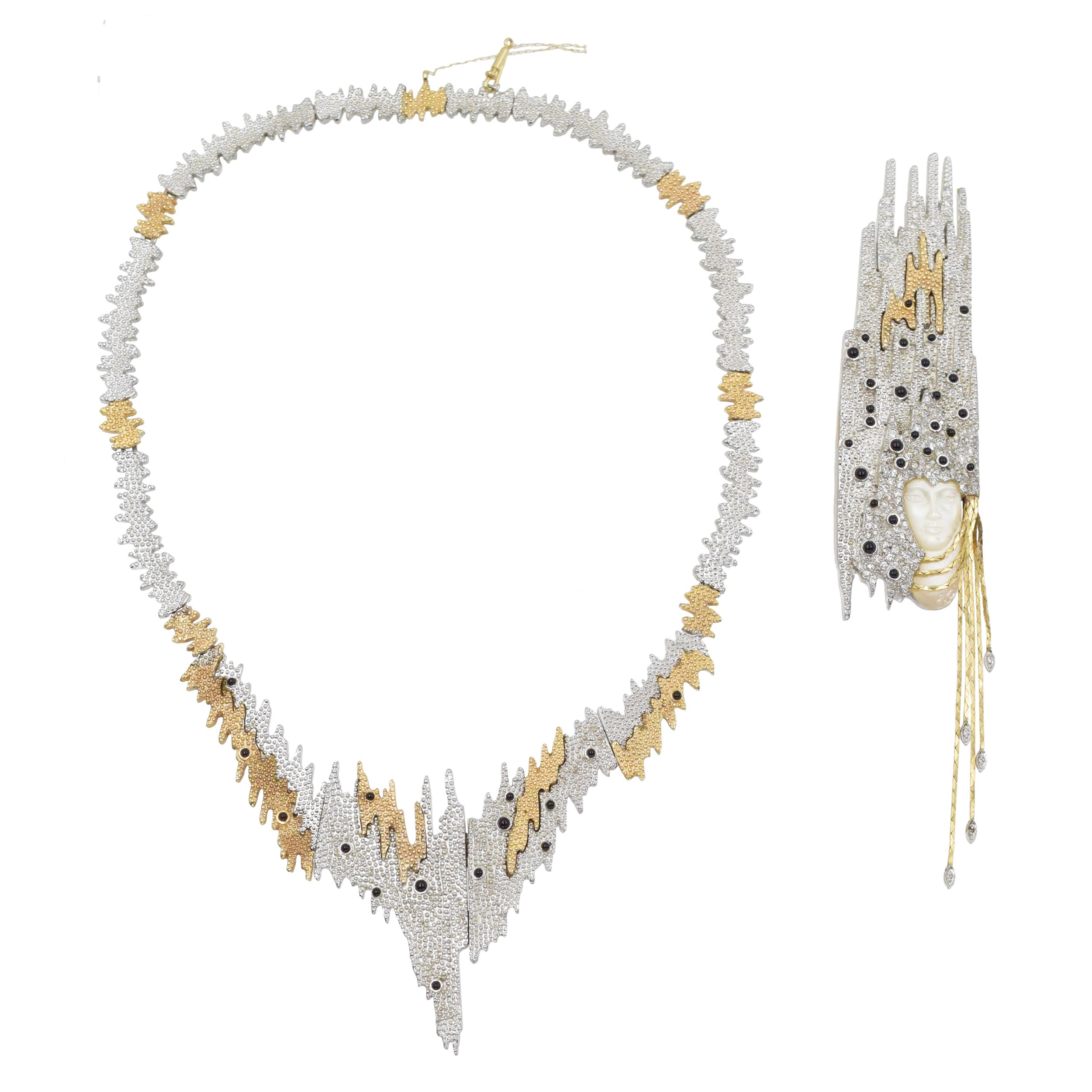 Erte Limited edition "Sophistication" Necklace/Brooch