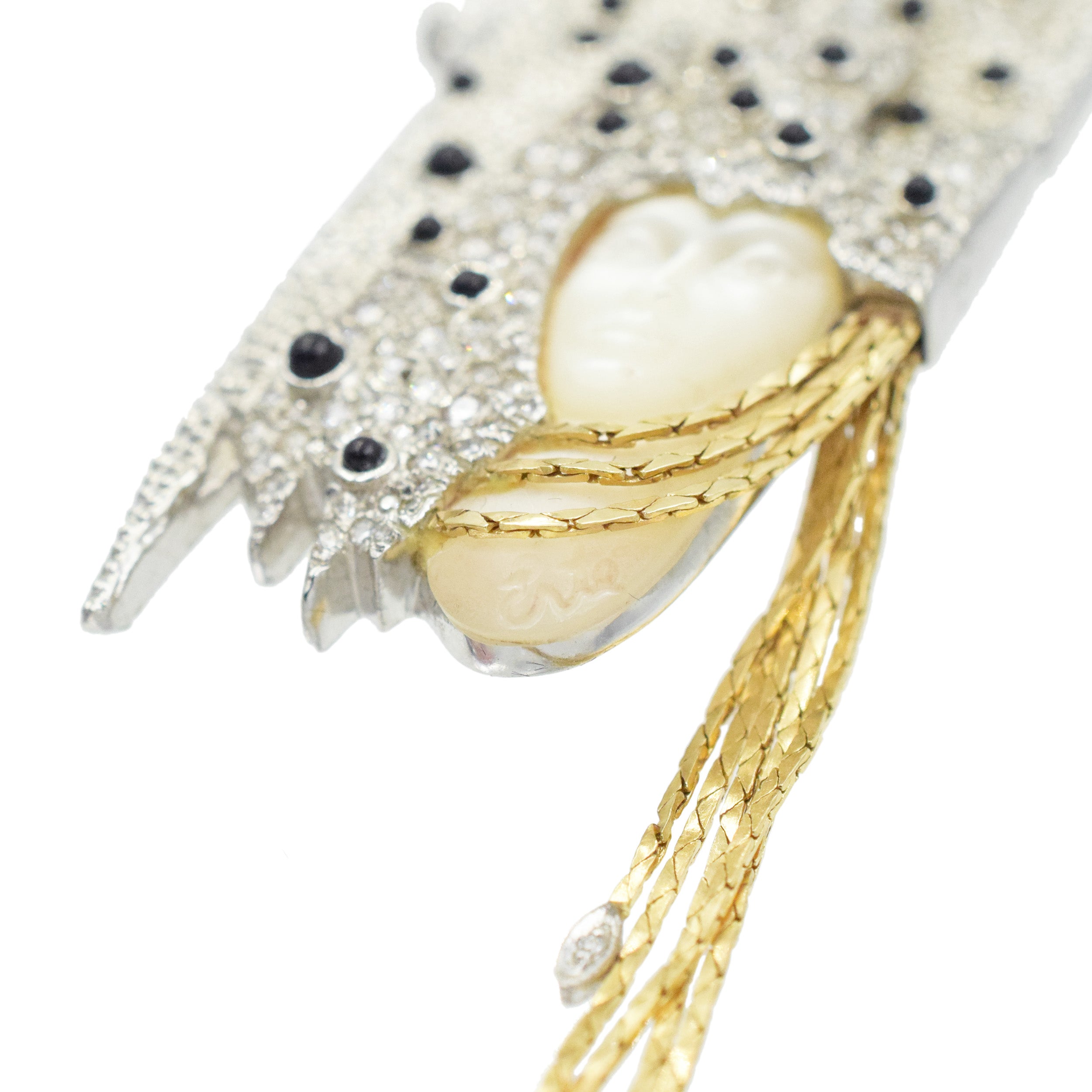 Erte Limited edition "Sophistication" Necklace/Brooch