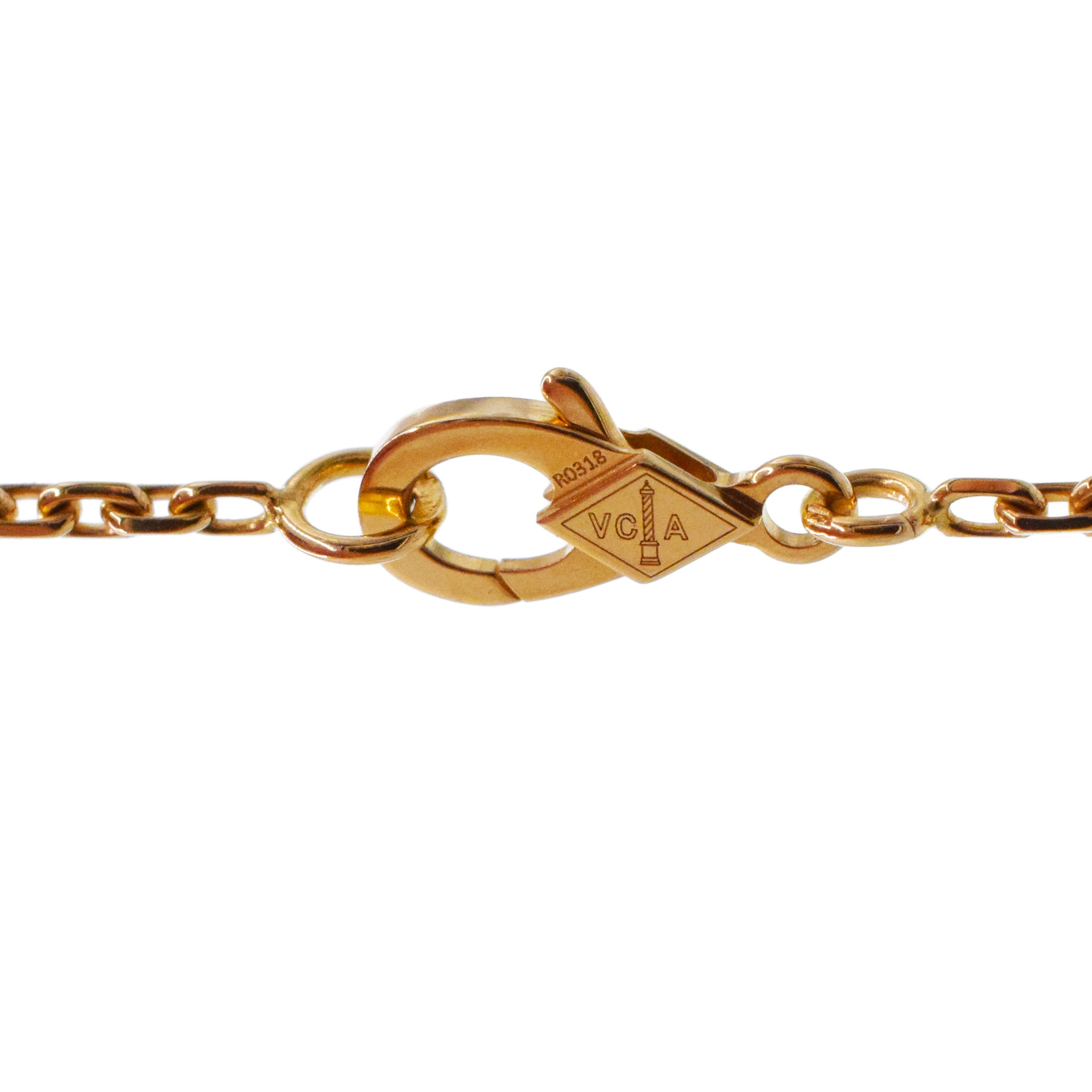 Van Cleef & Arpels 'Frivole' Clip Pendant / Brooch In 18k Yellow Gold