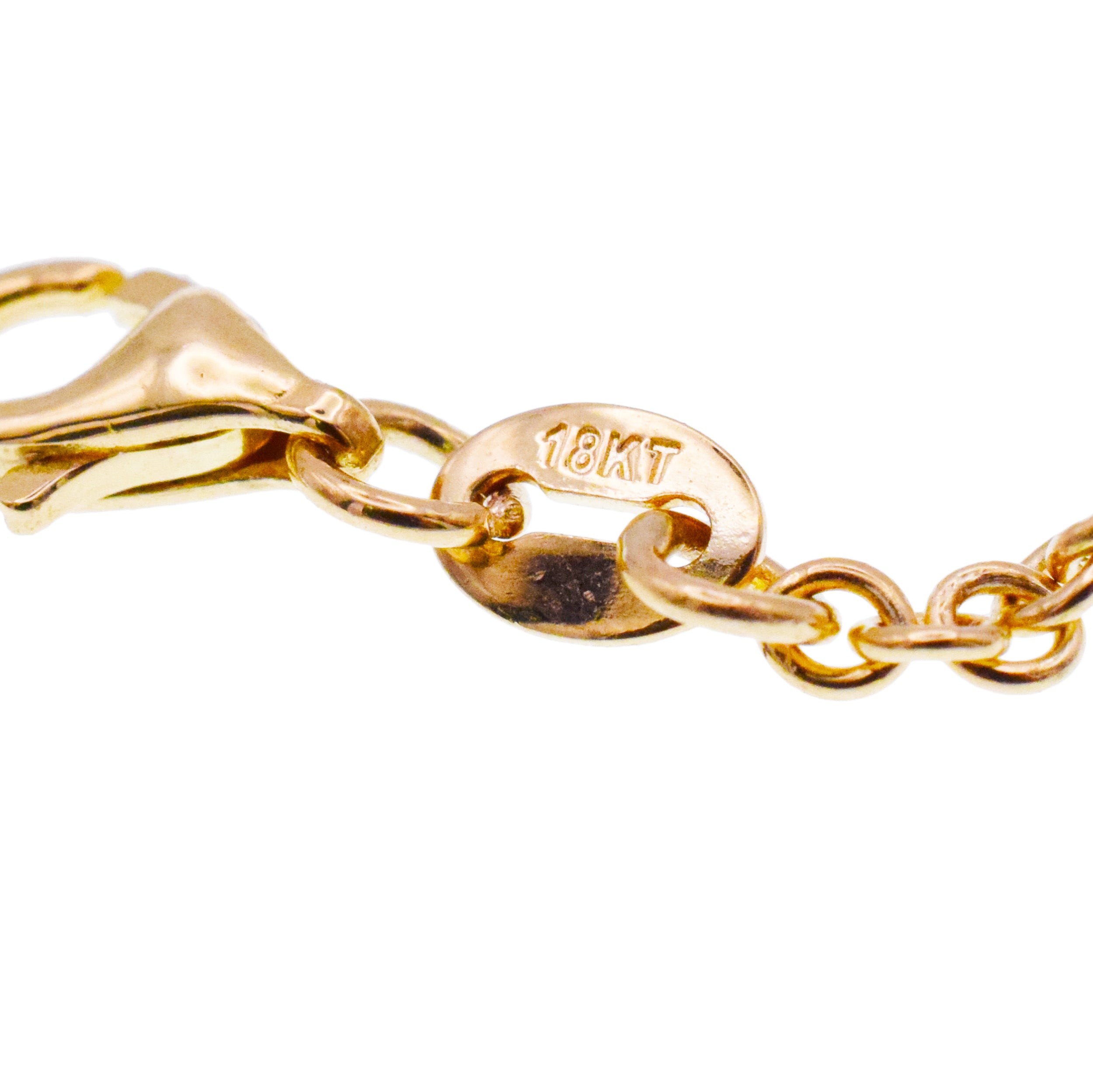 2.07ct Five Stone Diamond By Yard Necklace In 18k Yellow Gold