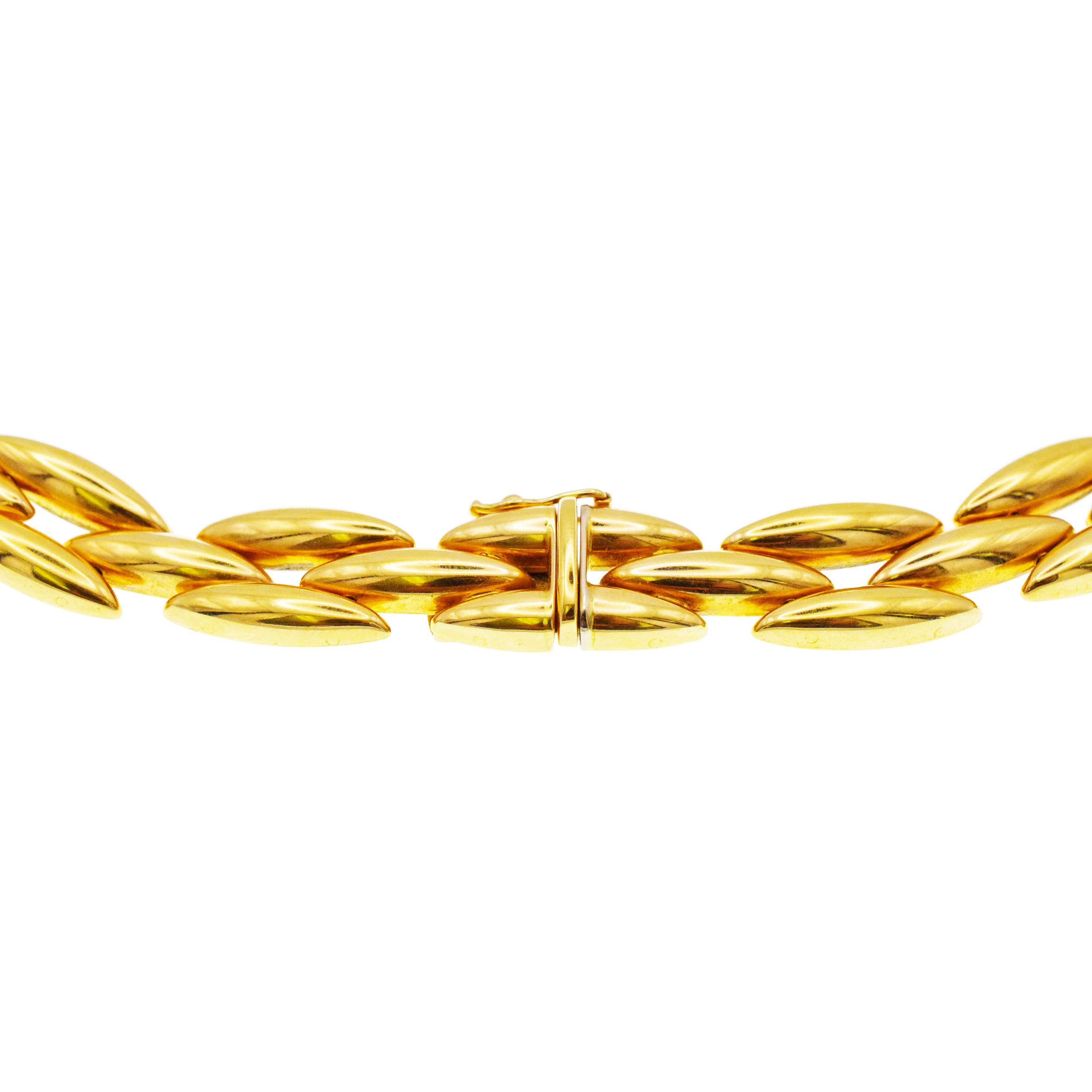 Cartier 'Gentiane' Oval Link Necklace in 18k Yellow Gold