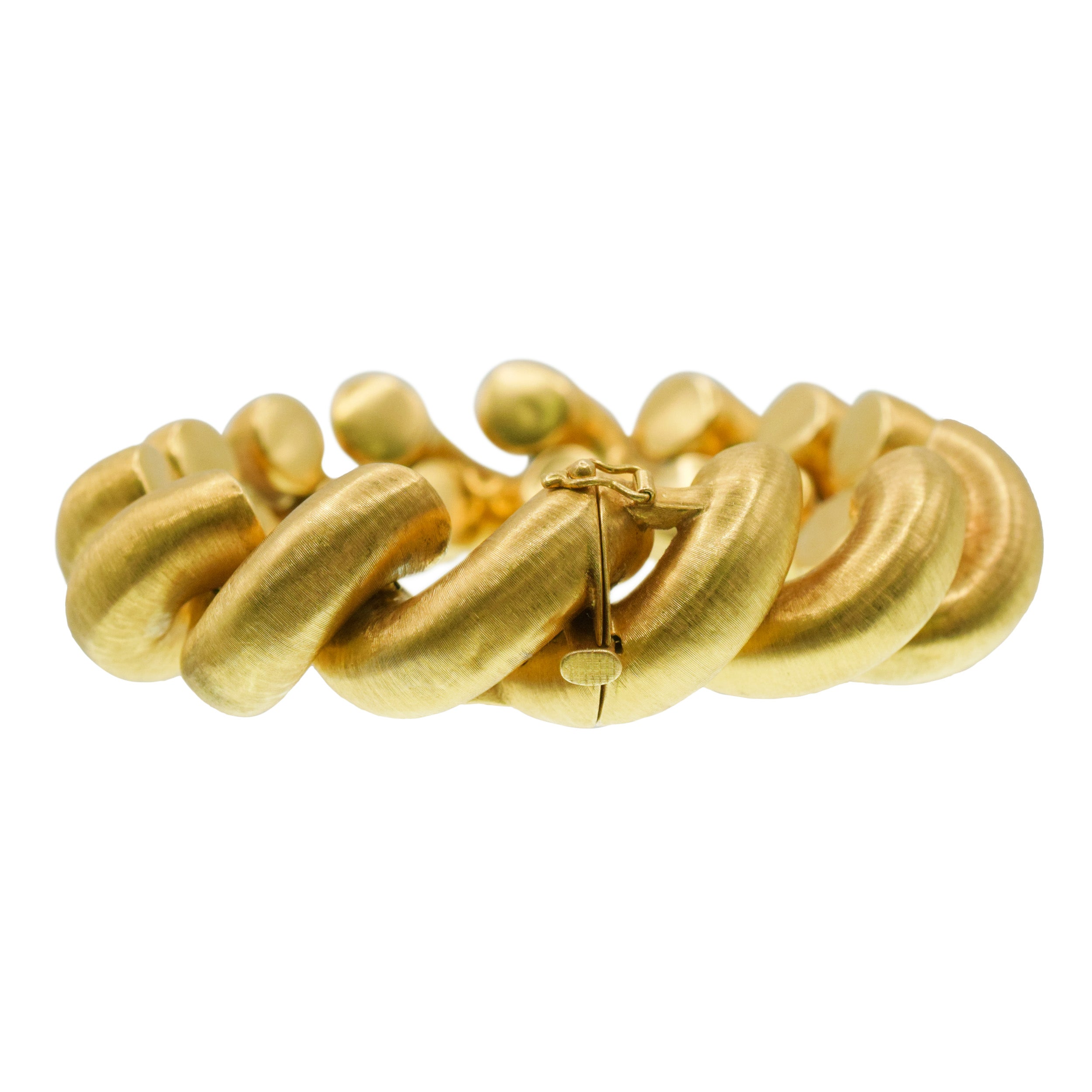 Buccellati 'San Marco' Collection Necklace and Bracelet In 18k Yellow Gold
