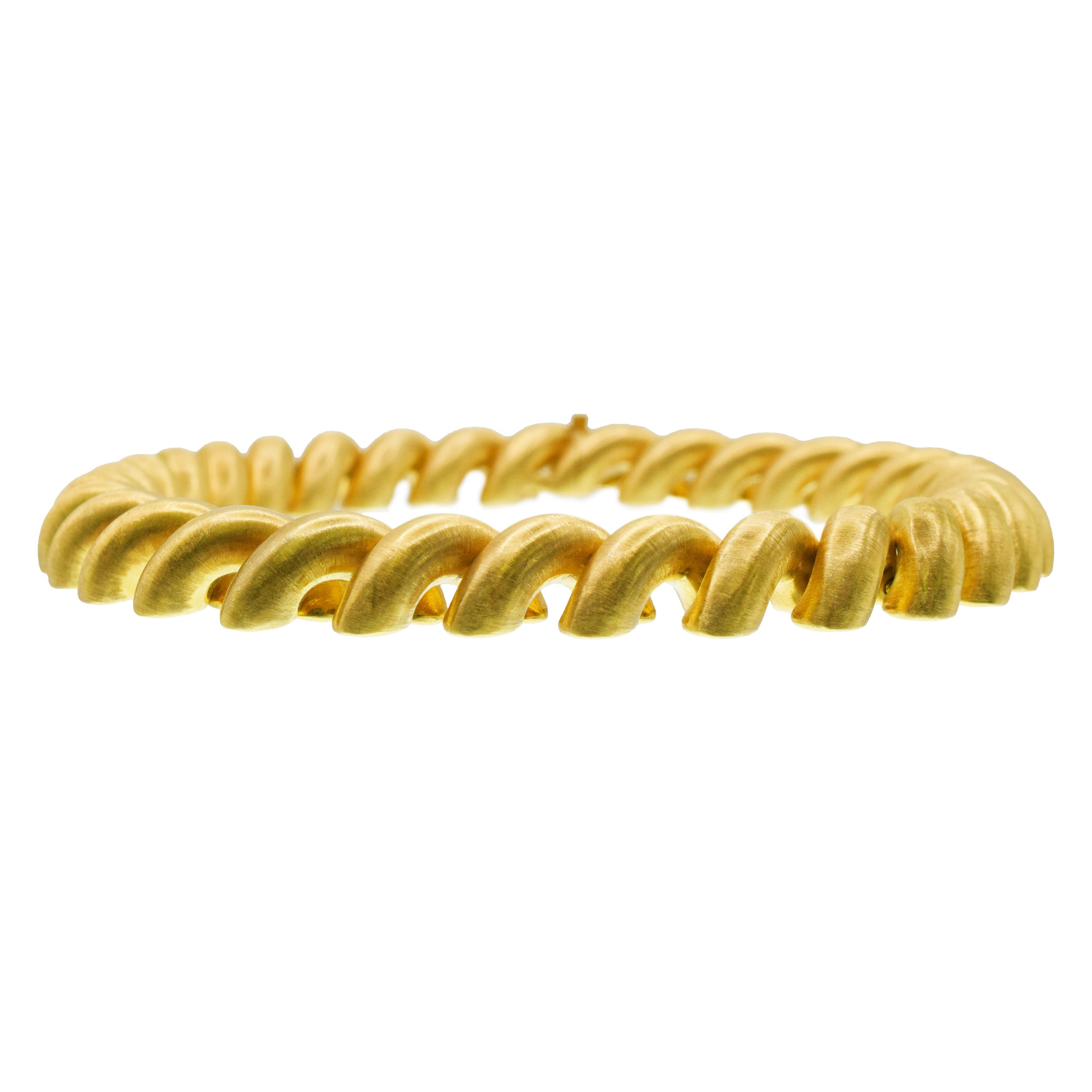 Buccellati 'San Marco' Collection Necklace and Bracelet In 18k Yellow Gold