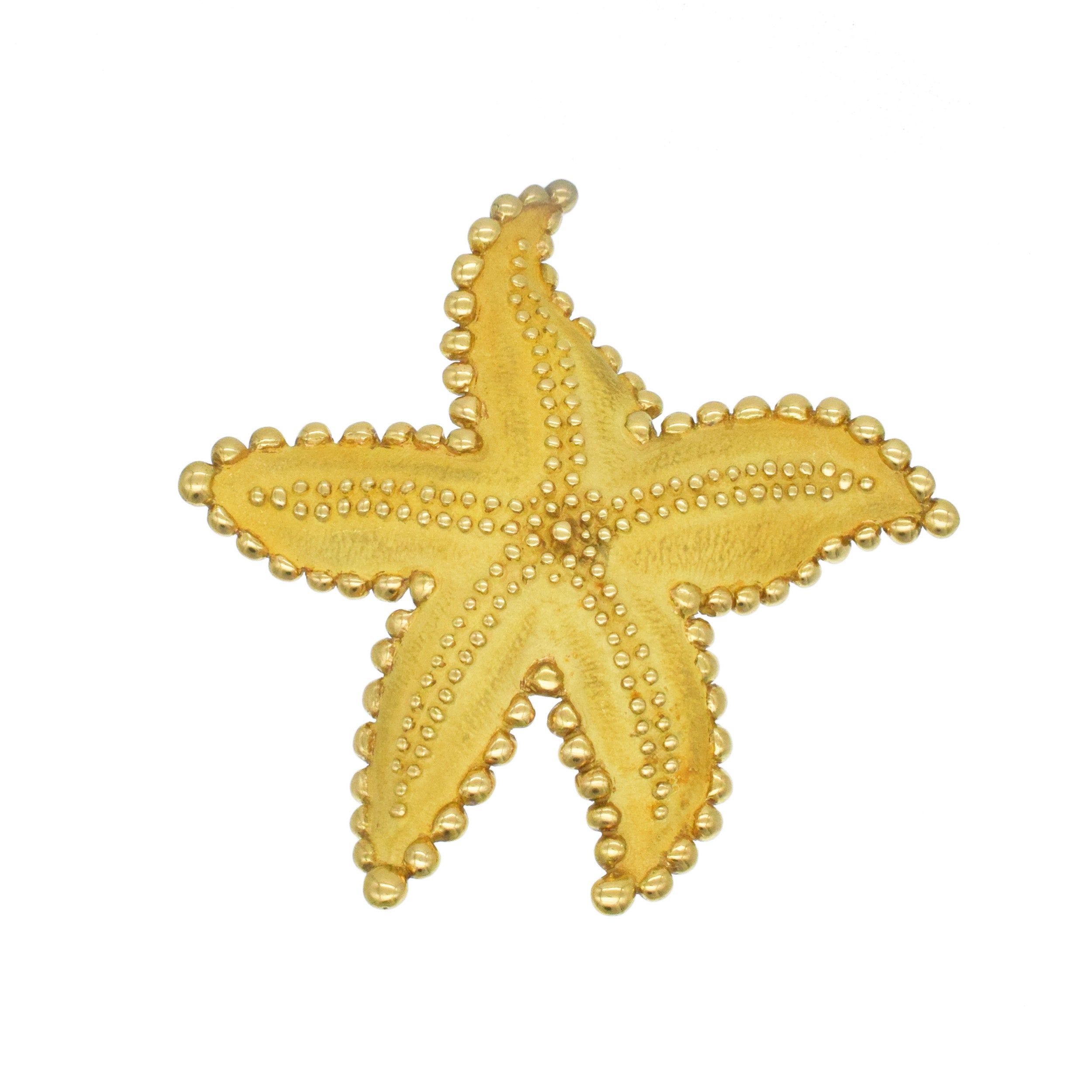 Tiffany & Co. Starfish Brooch In 18k Yellow Gold