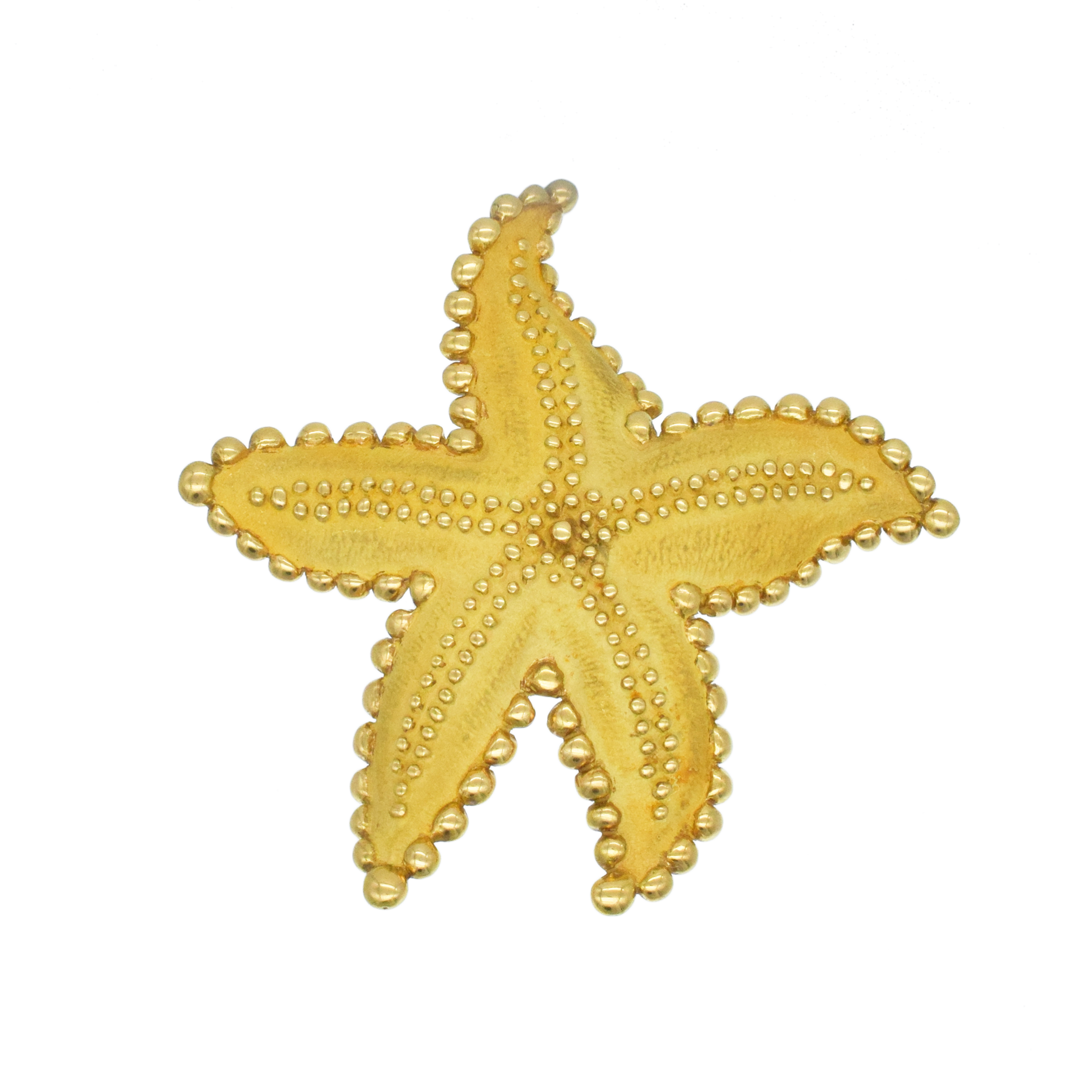 Tiffany & Co. Starfish Brooch In 18k Yellow Gold