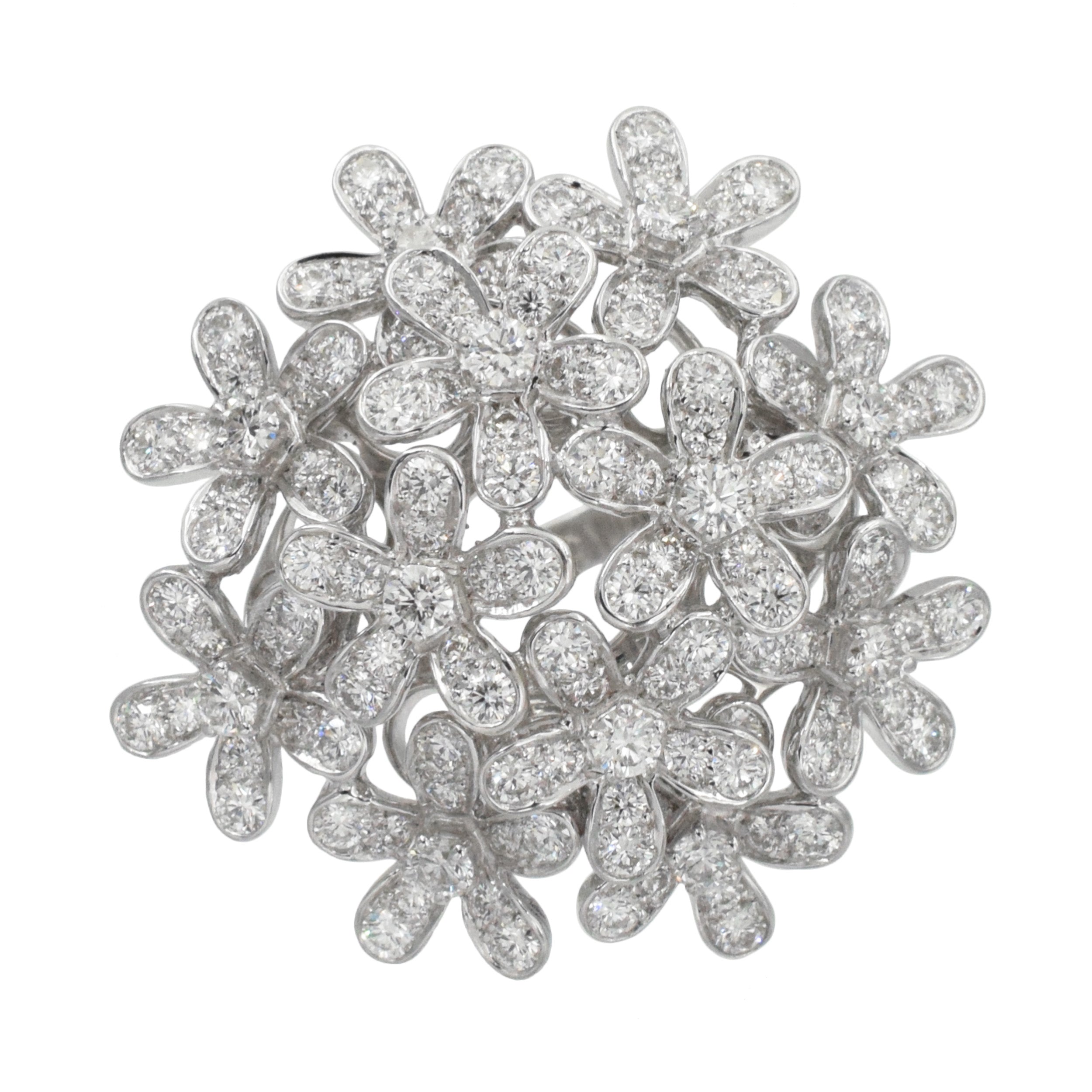 Van Cleef & Arpels "Socrate" Diamond Bouquet Ring