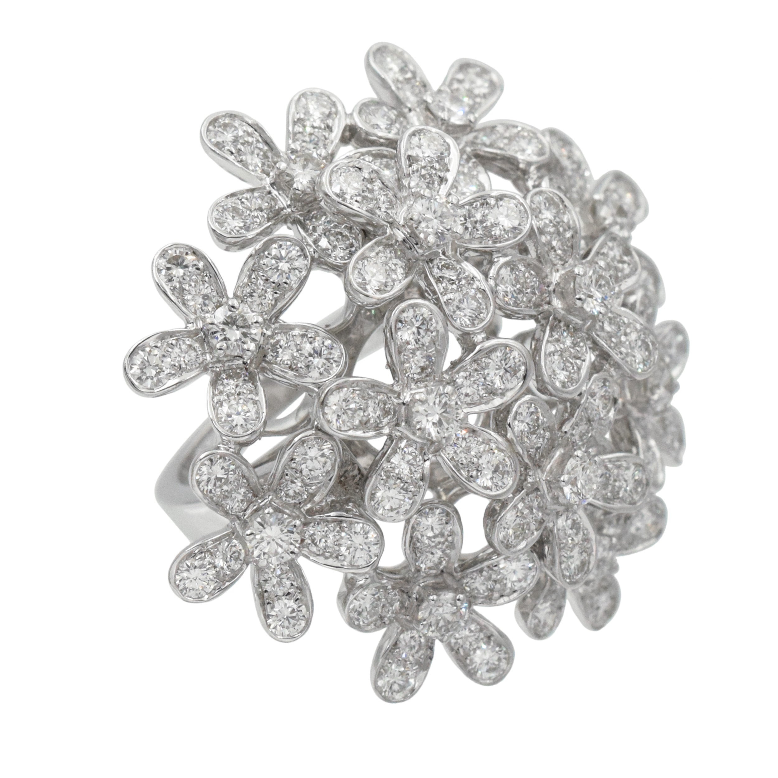 Van Cleef & Arpels "Socrate" Diamond Bouquet Ring