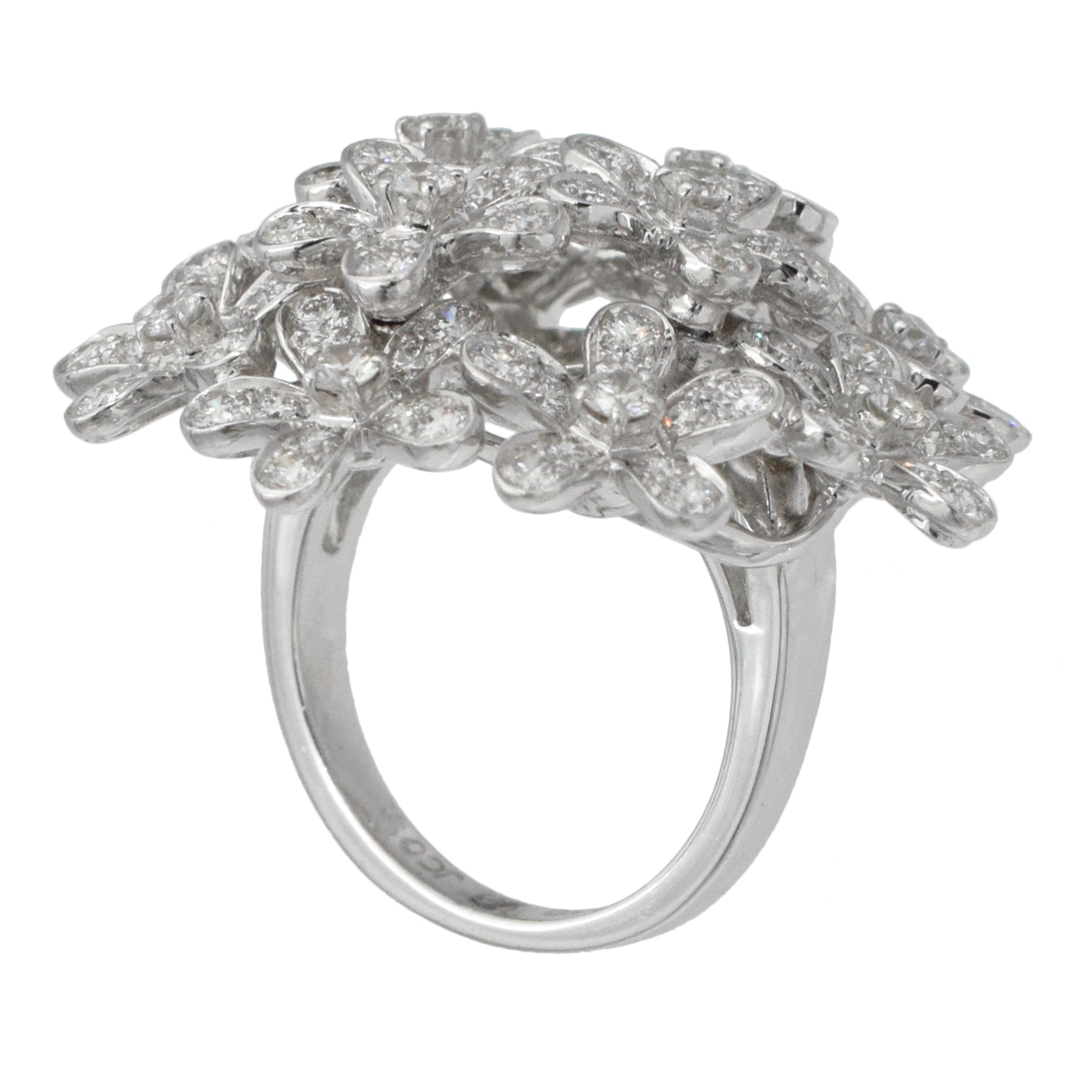 Van Cleef & Arpels "Socrate" Diamond Bouquet Ring