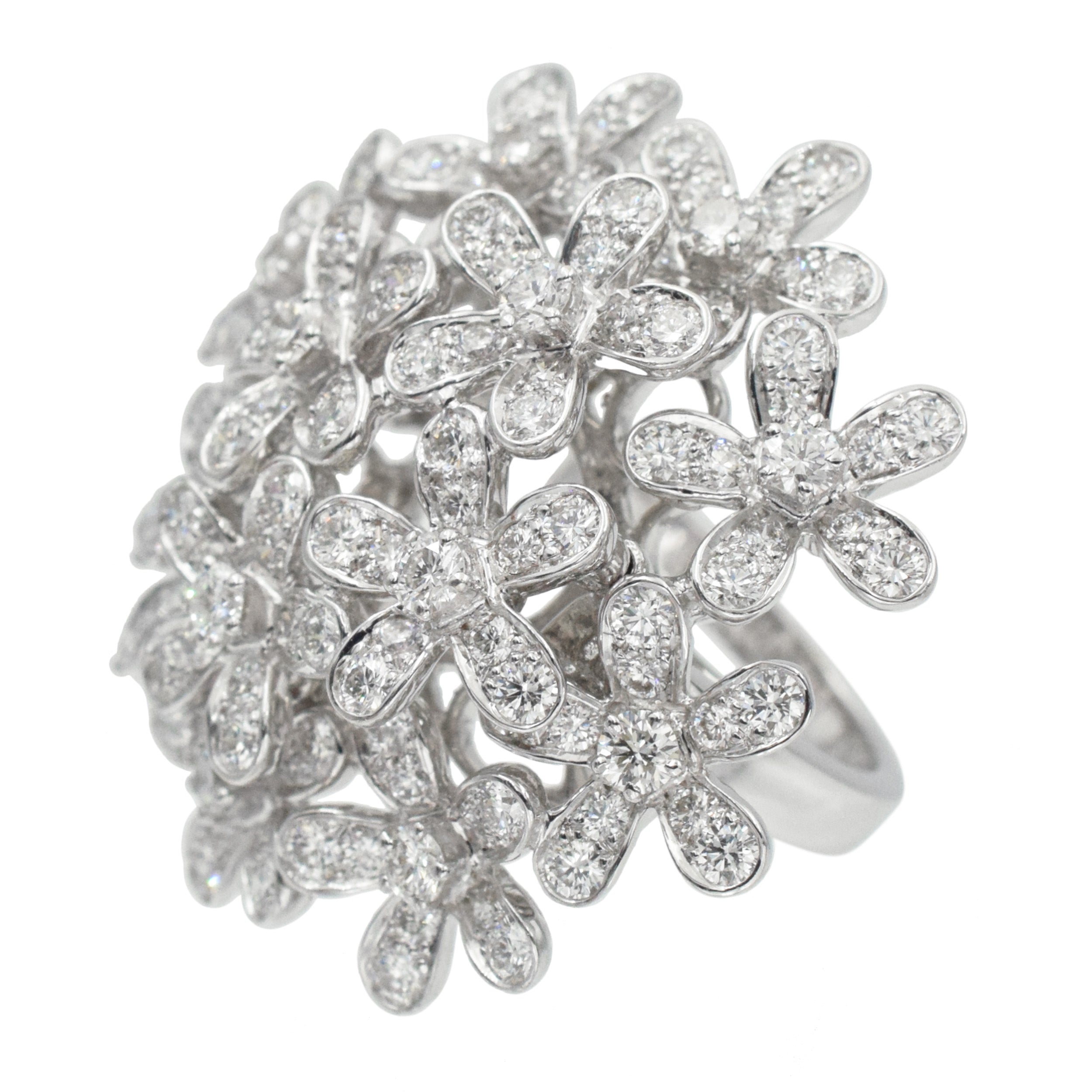 Van Cleef & Arpels "Socrate" Diamond Bouquet Ring