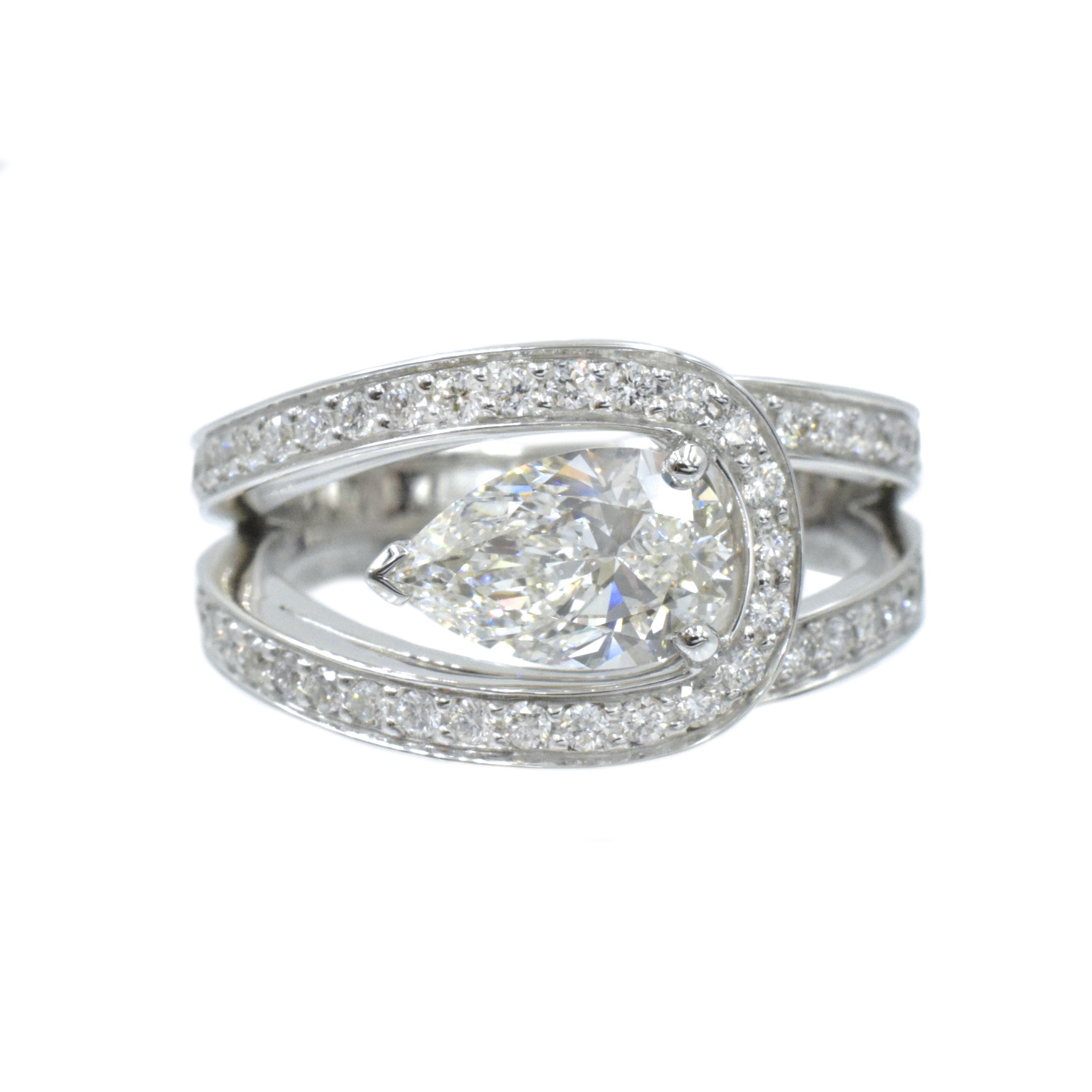 Fred Paris "Lovelight" Diamond Engagement Ring