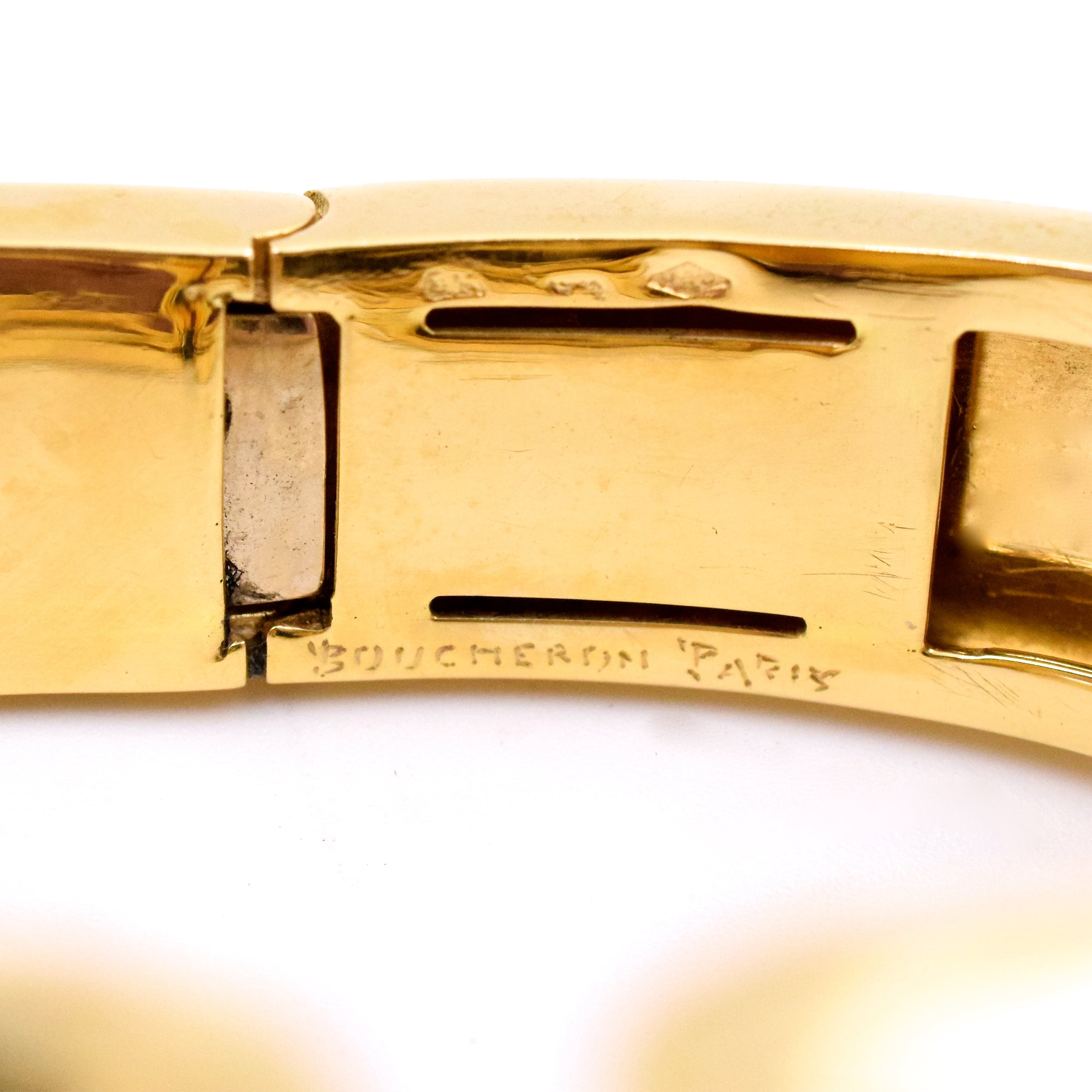 1935 Boucheron Diamond and Pearl Cuff Bracelet and Brooches
