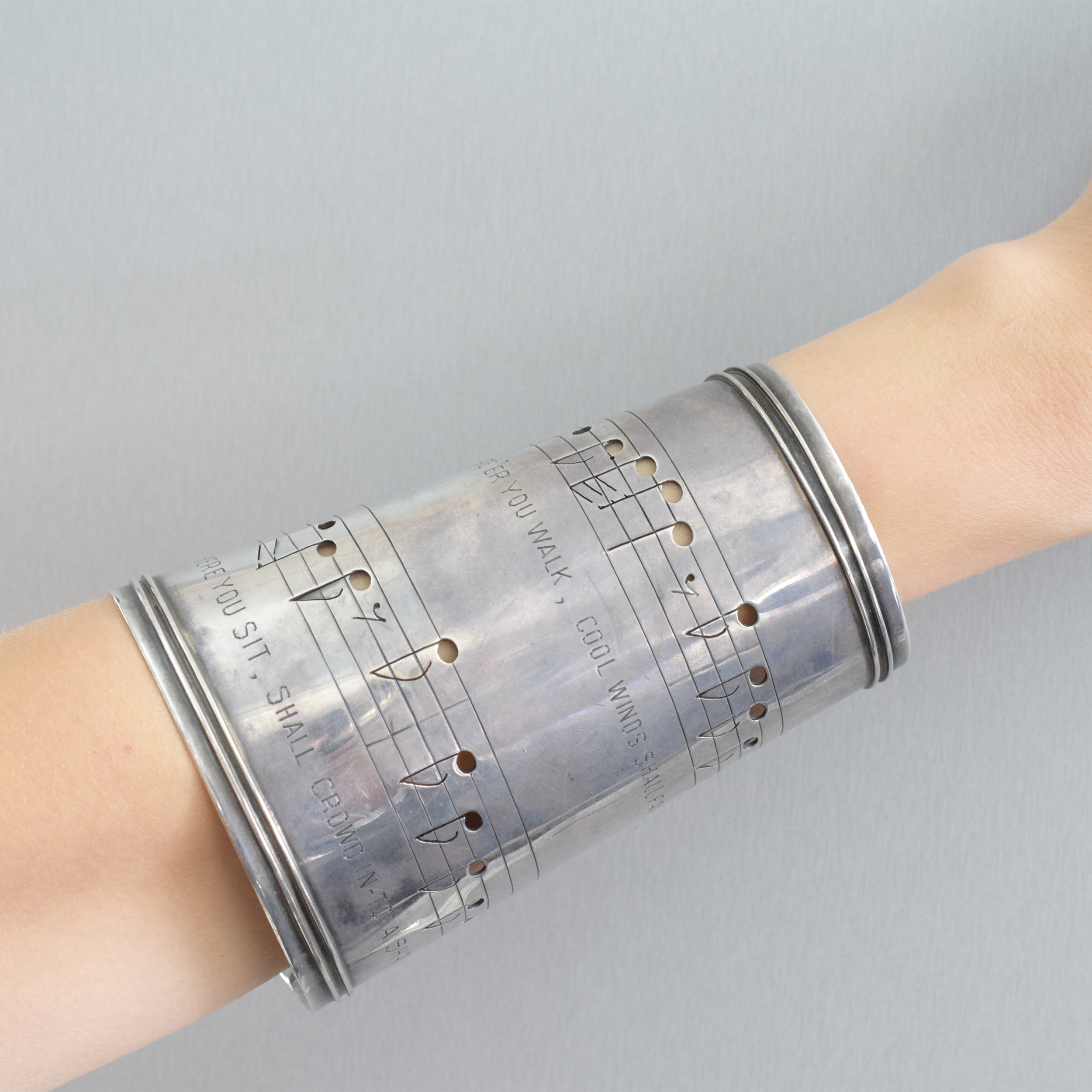 Paulette Loomis Silver Cuff Bracelet